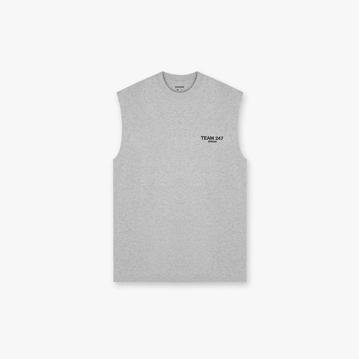 Team 247 Oversized Tank - Ash Grey