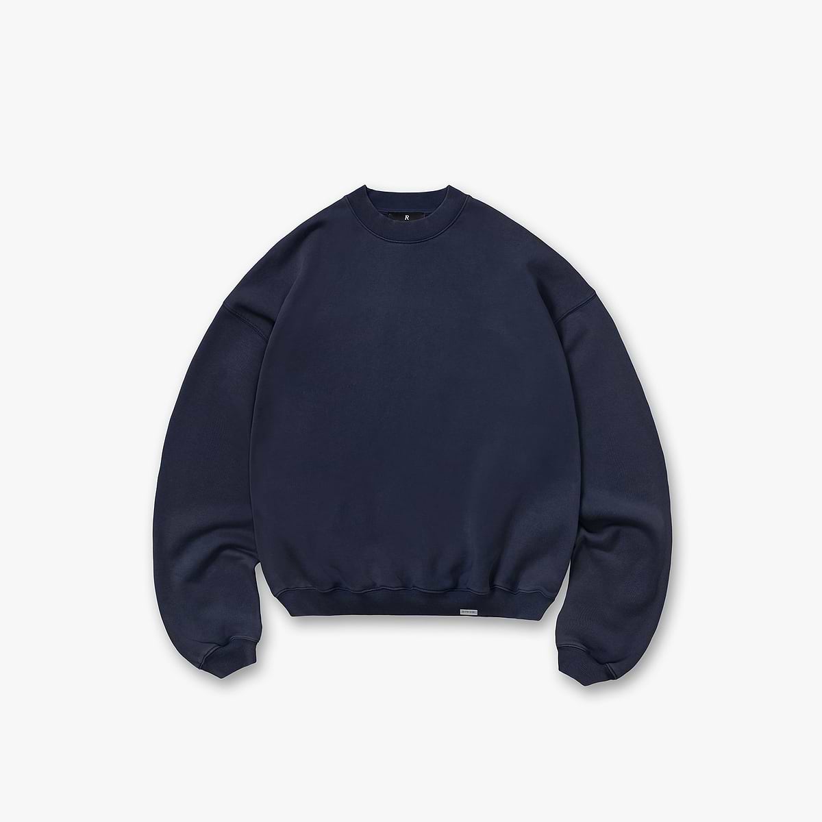 Initial Boxy Sweater - Midnight Navy