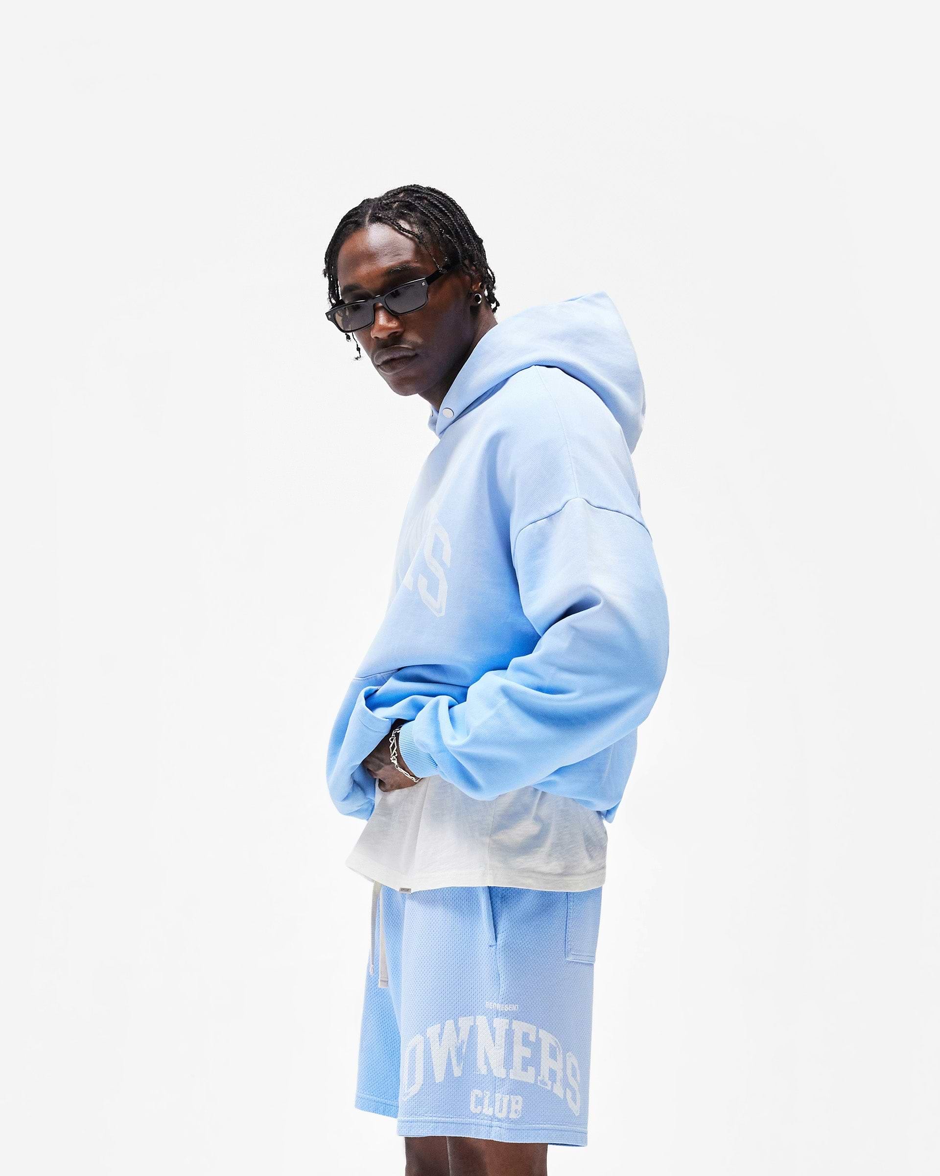 Represent Owners Club Hoodie - Sky Blue