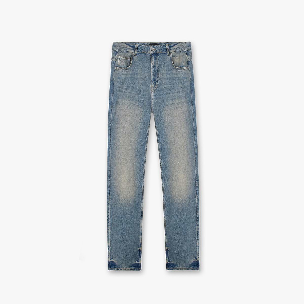 R2 Straight Leg Denim - Blue Cream