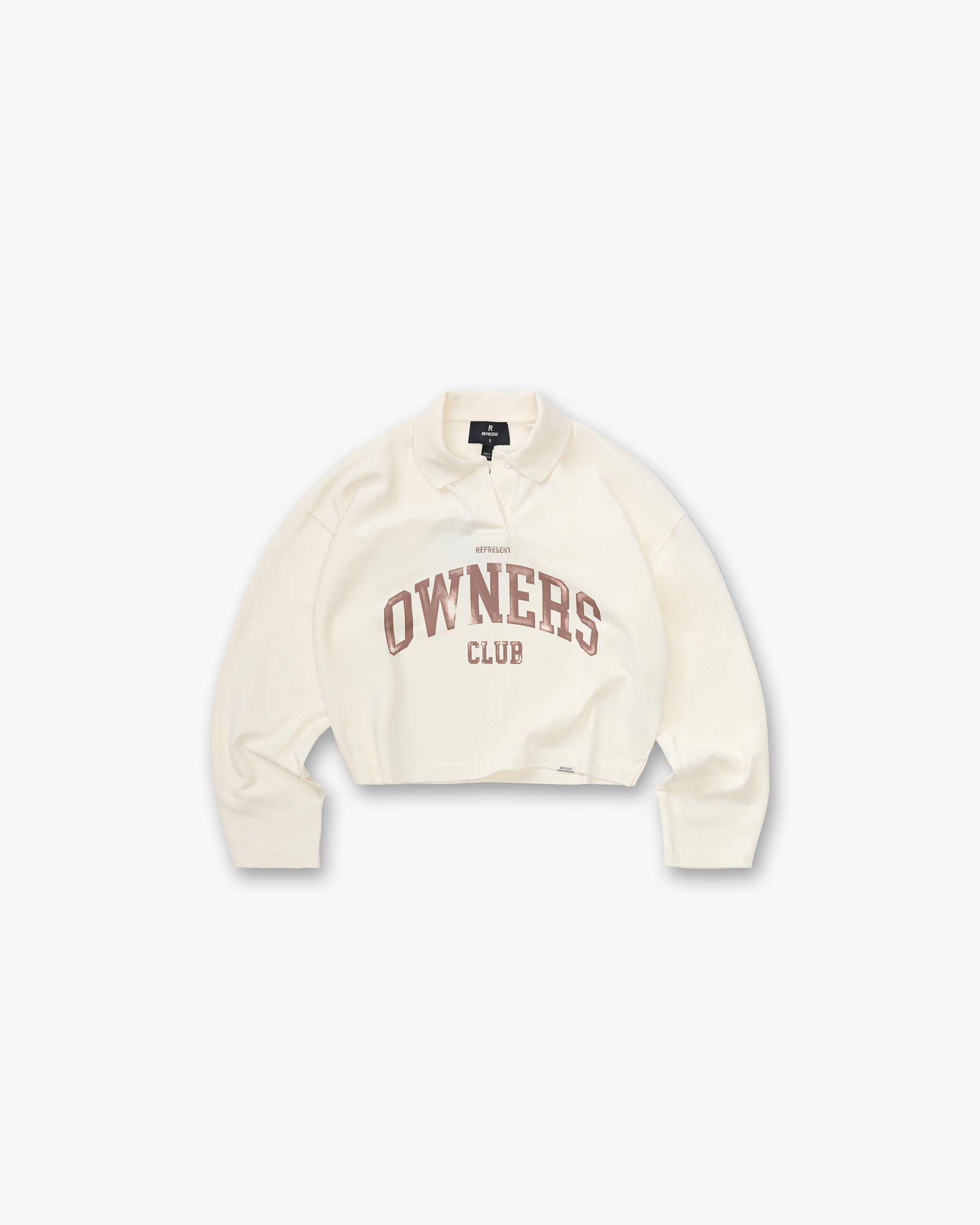 Represent Owners Club Rugby Polo - Chalk