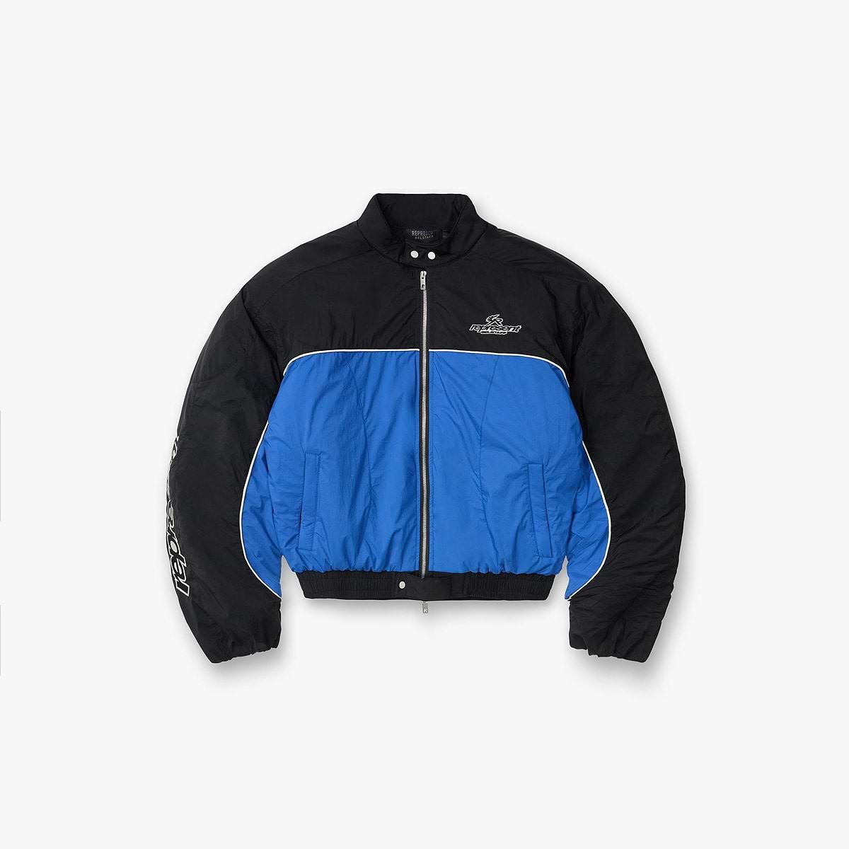 Represent X Belstaff Nylon Racing Jacket - Jet Black