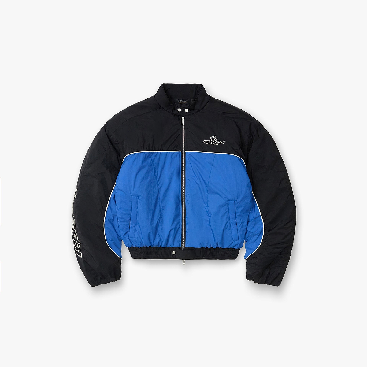 Represent X Belstaff Nylon Racing Jacket - Jet Black