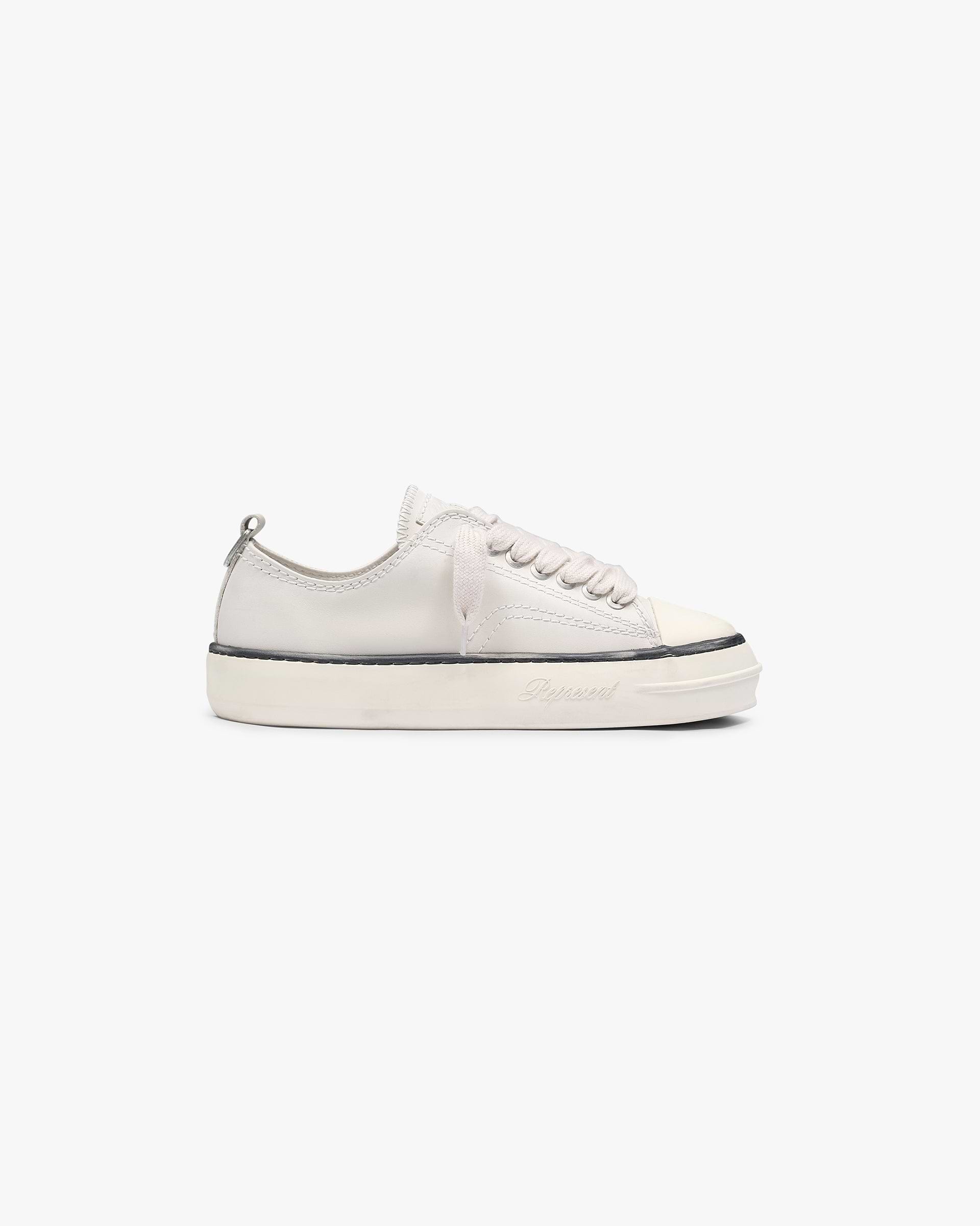 Rep-Cap Leather - Flat White