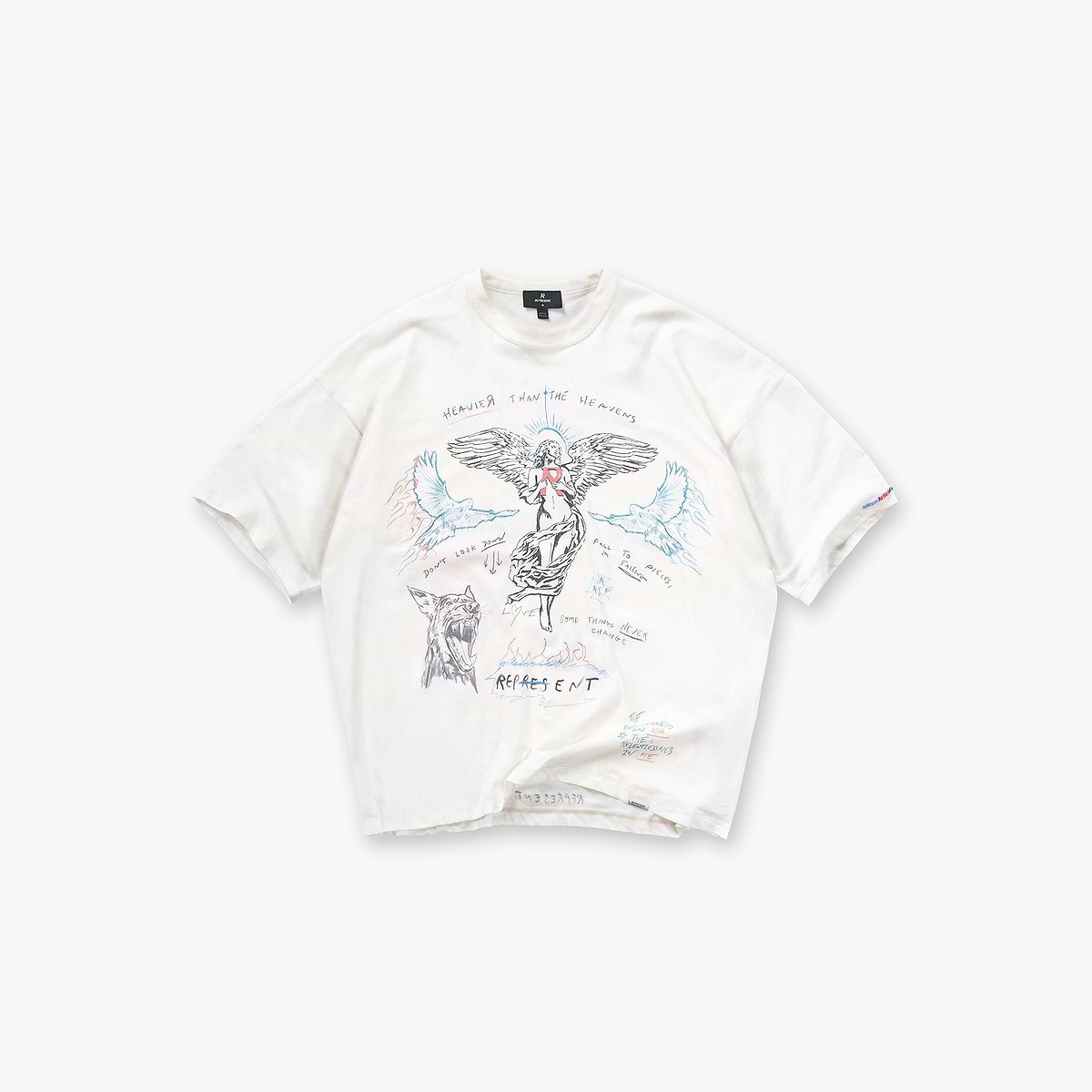 Heavier Than The Heavens T-Shirt - Antique White