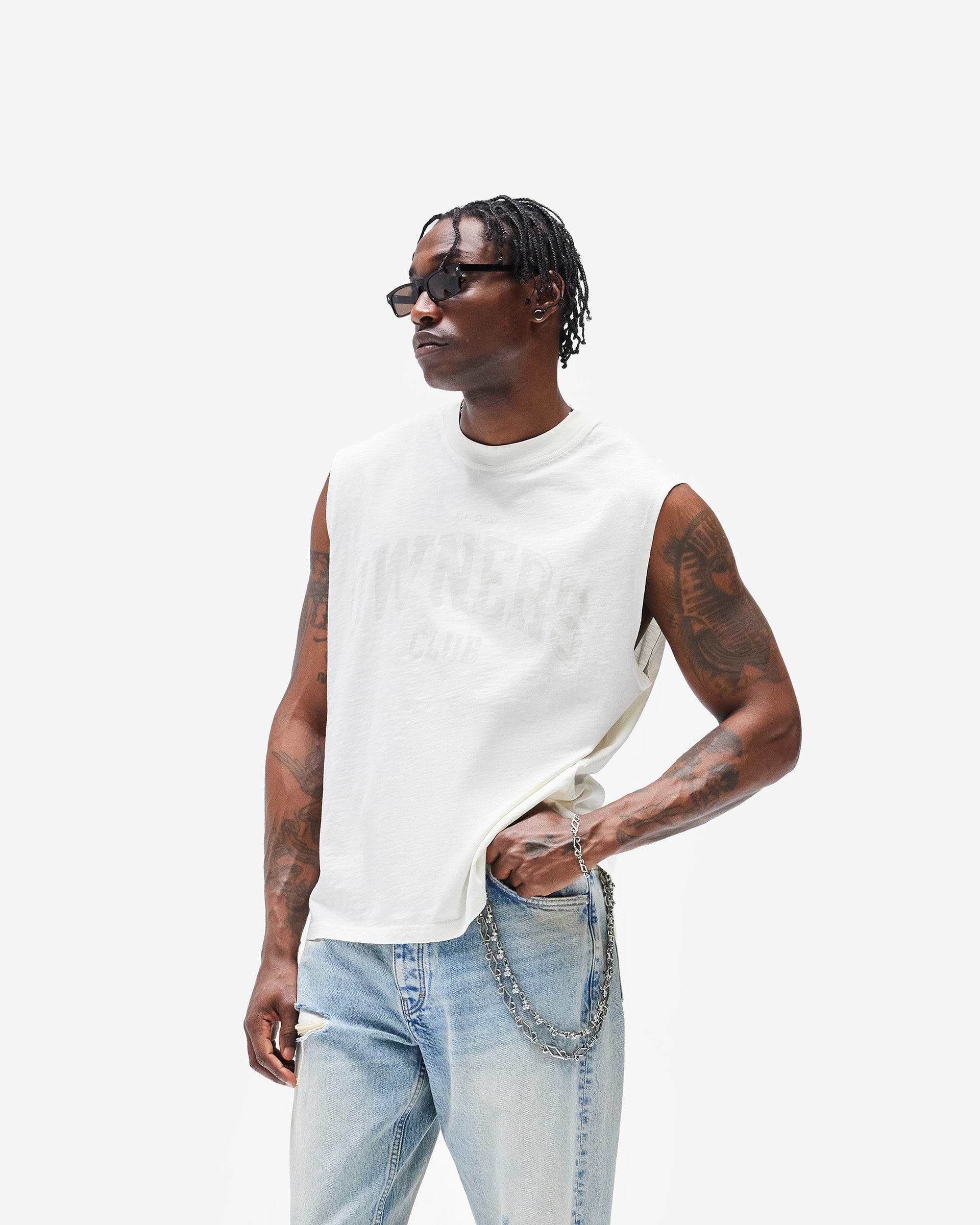 Represent Owners Club Tank - Chalk
