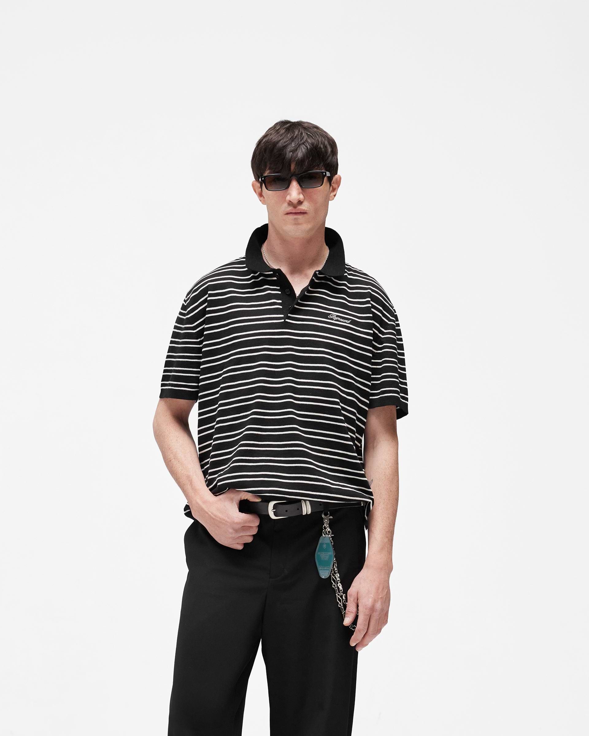 California_Striped_Knitted_Polo_-_Jet_Black_03.jpg