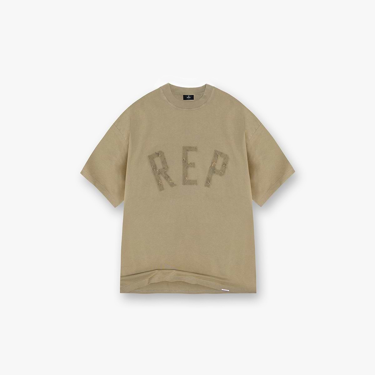 Rep Applique T-Shirt - Fawn