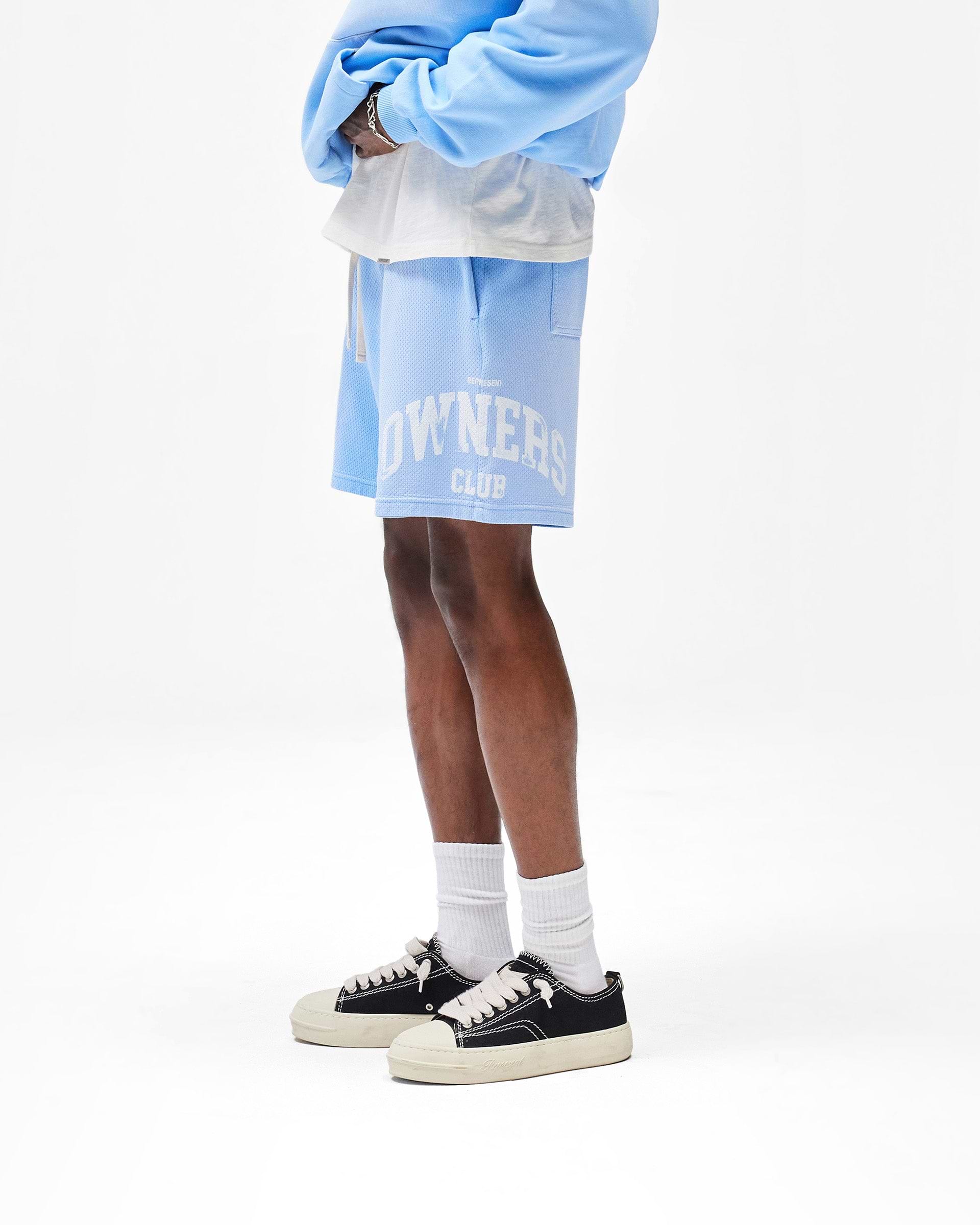 Represent Owners Club Mesh Short - Sky Blue
