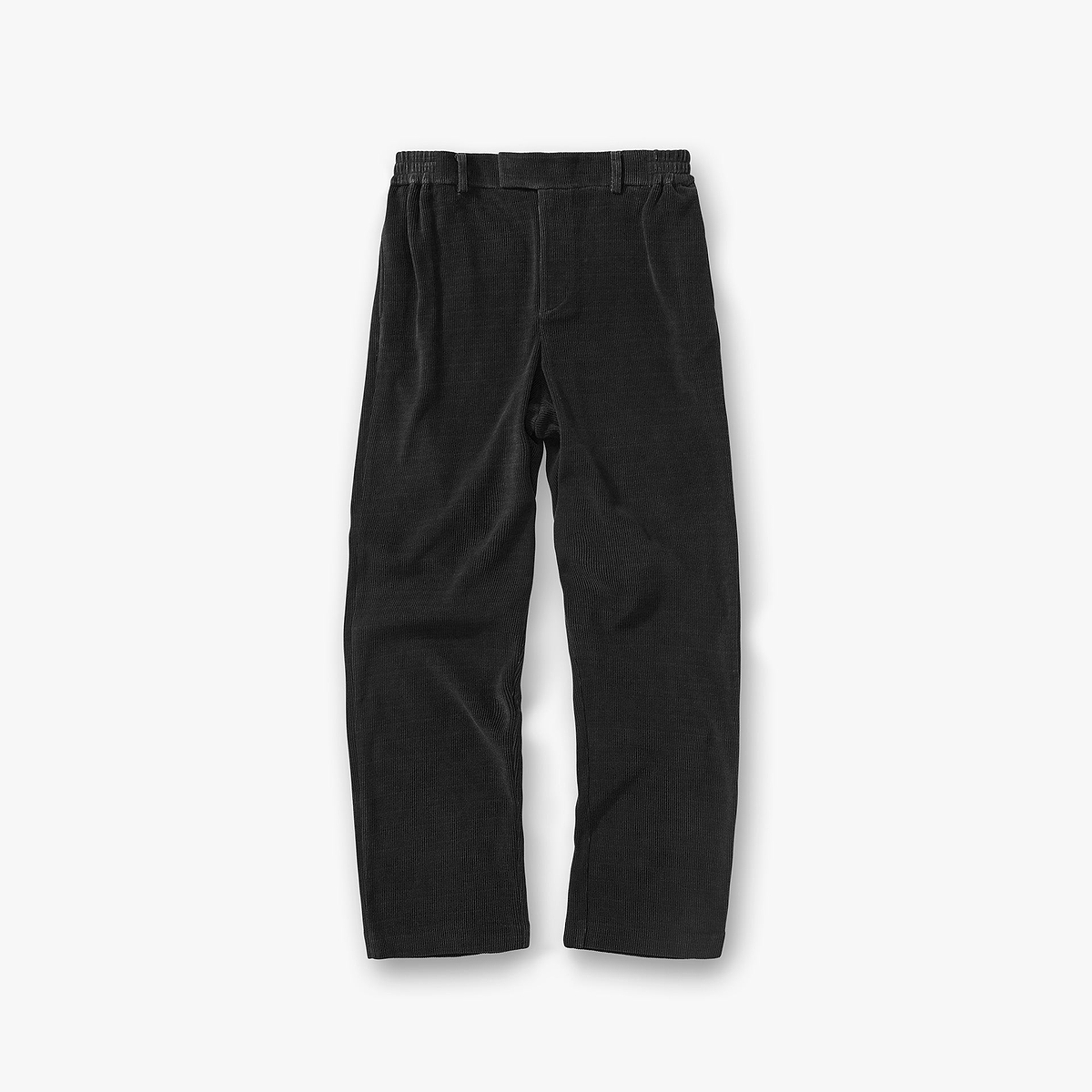 Ribbed Hybrid Pant - Washed Black