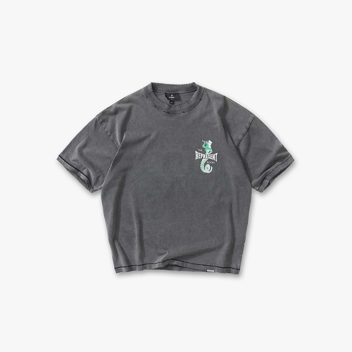 Represent x The Viper Room Dice T-Shirt - Vintage Grey