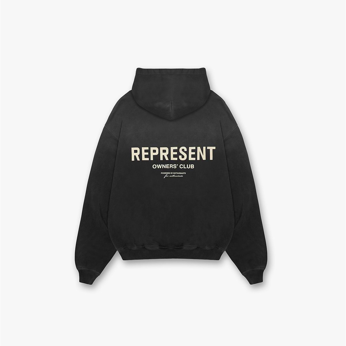 Represent Owners Club Hoodie - Aged Black