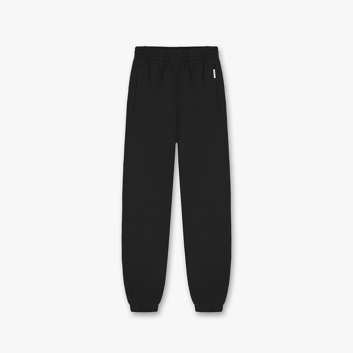 Initial Cuffed Sweatpant - Black