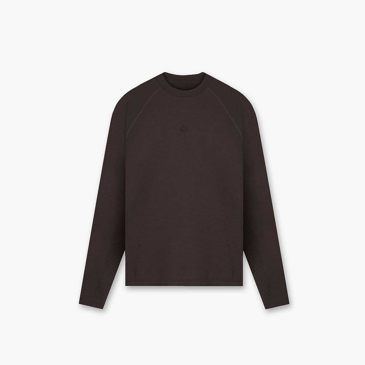 247 Uprising Long Sleeve Seamless T-Shirt - Chocolate