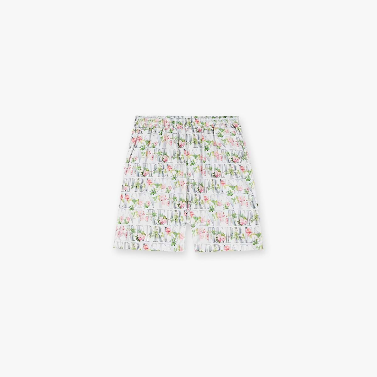 Floral Represent Shorts - Flat White