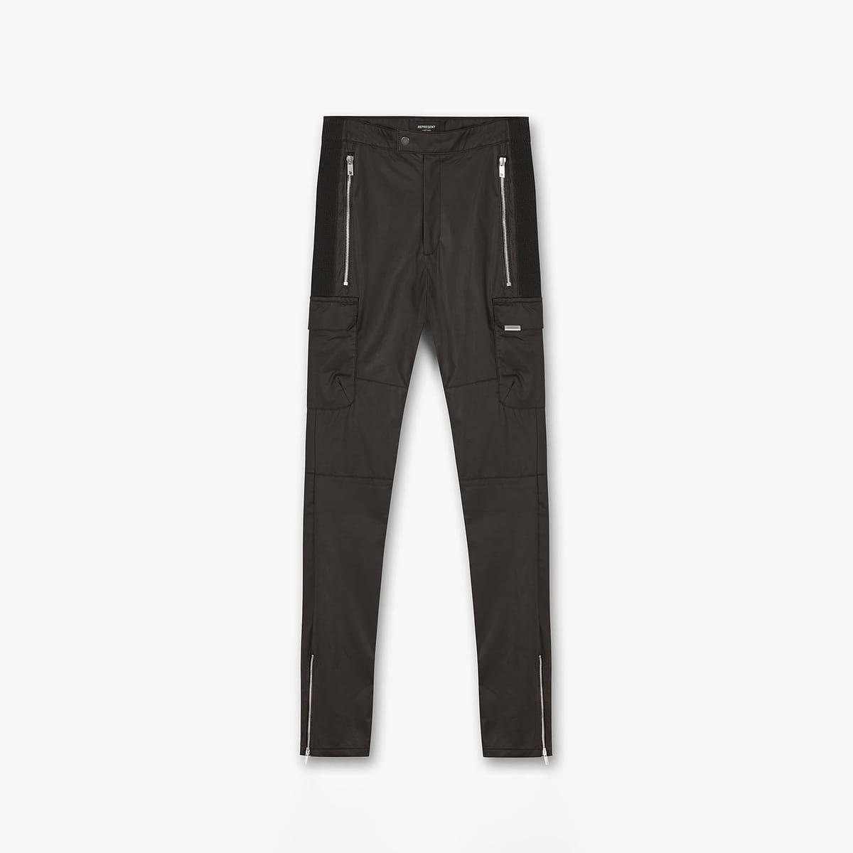 Leather Military Pant - Brown
