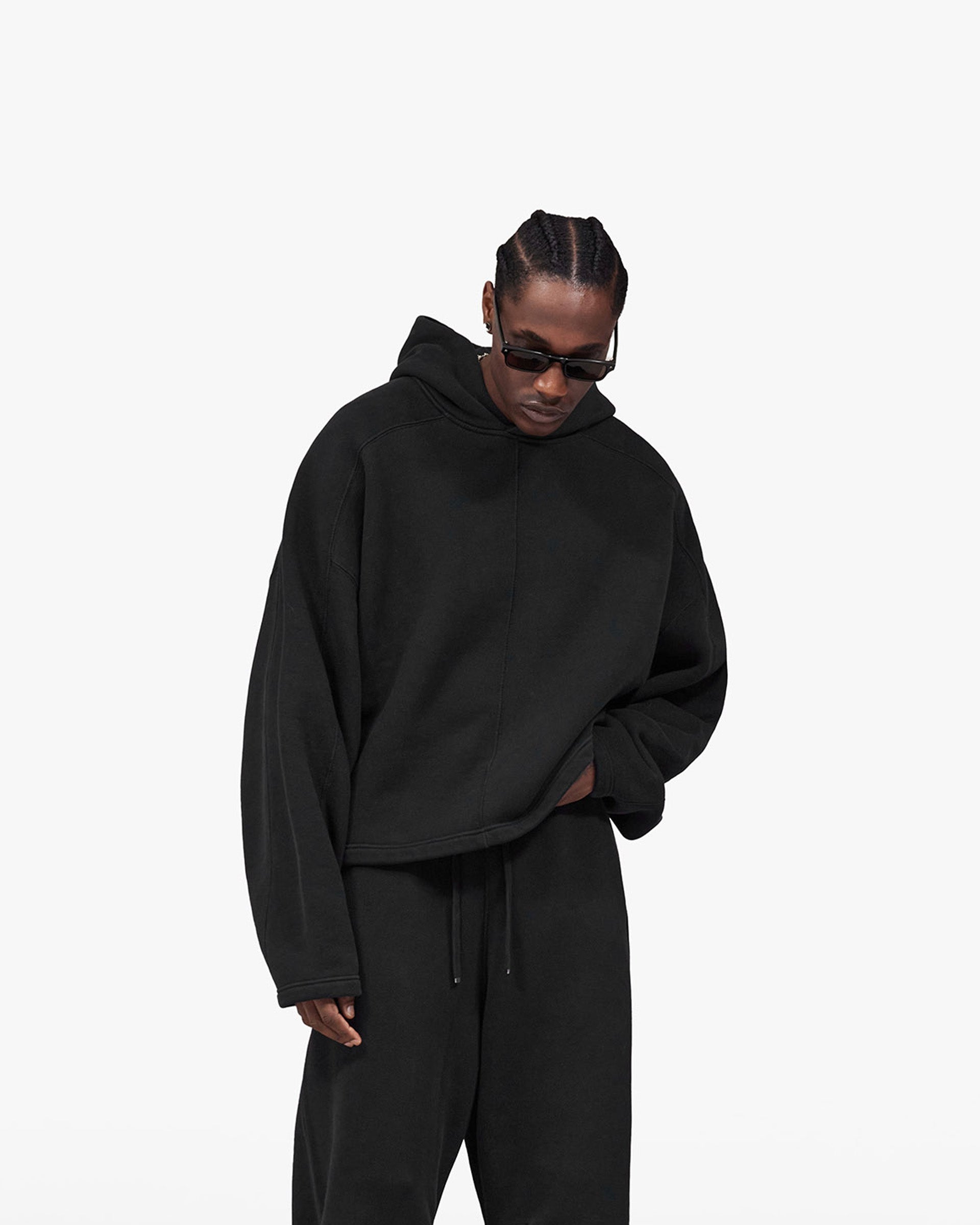Heavyweight Hoodie - Jet Black