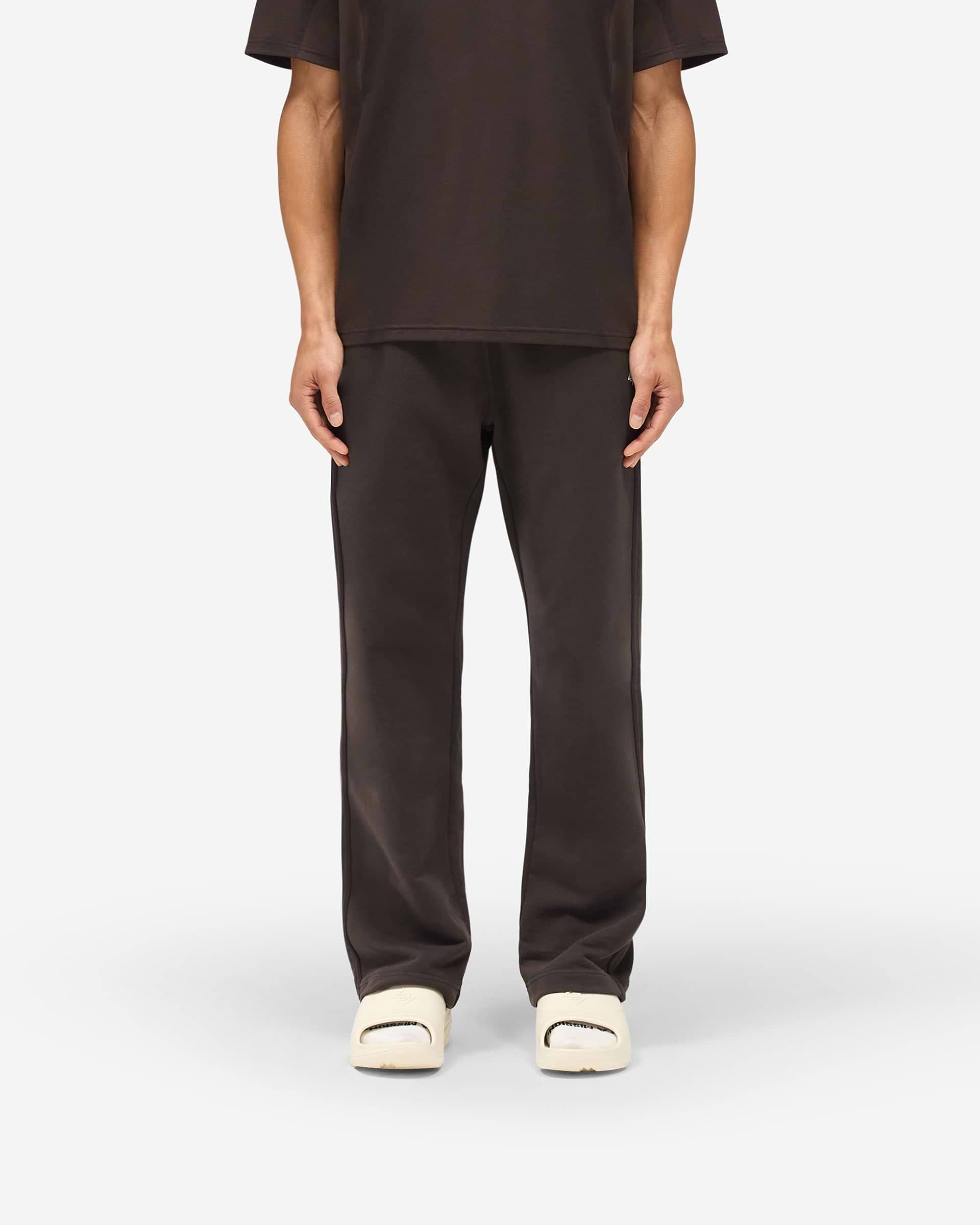 247 Straight Leg Jogger - Chocolate
