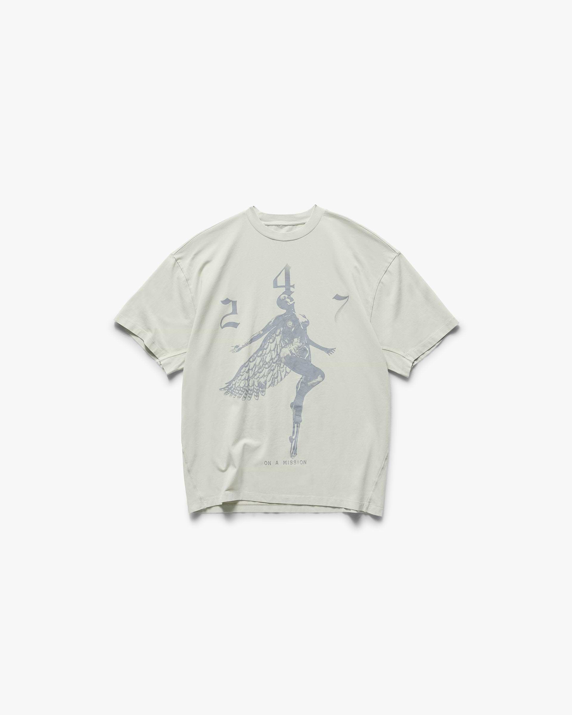 247 Fallen Angel Graphic T-Shirt - Fern