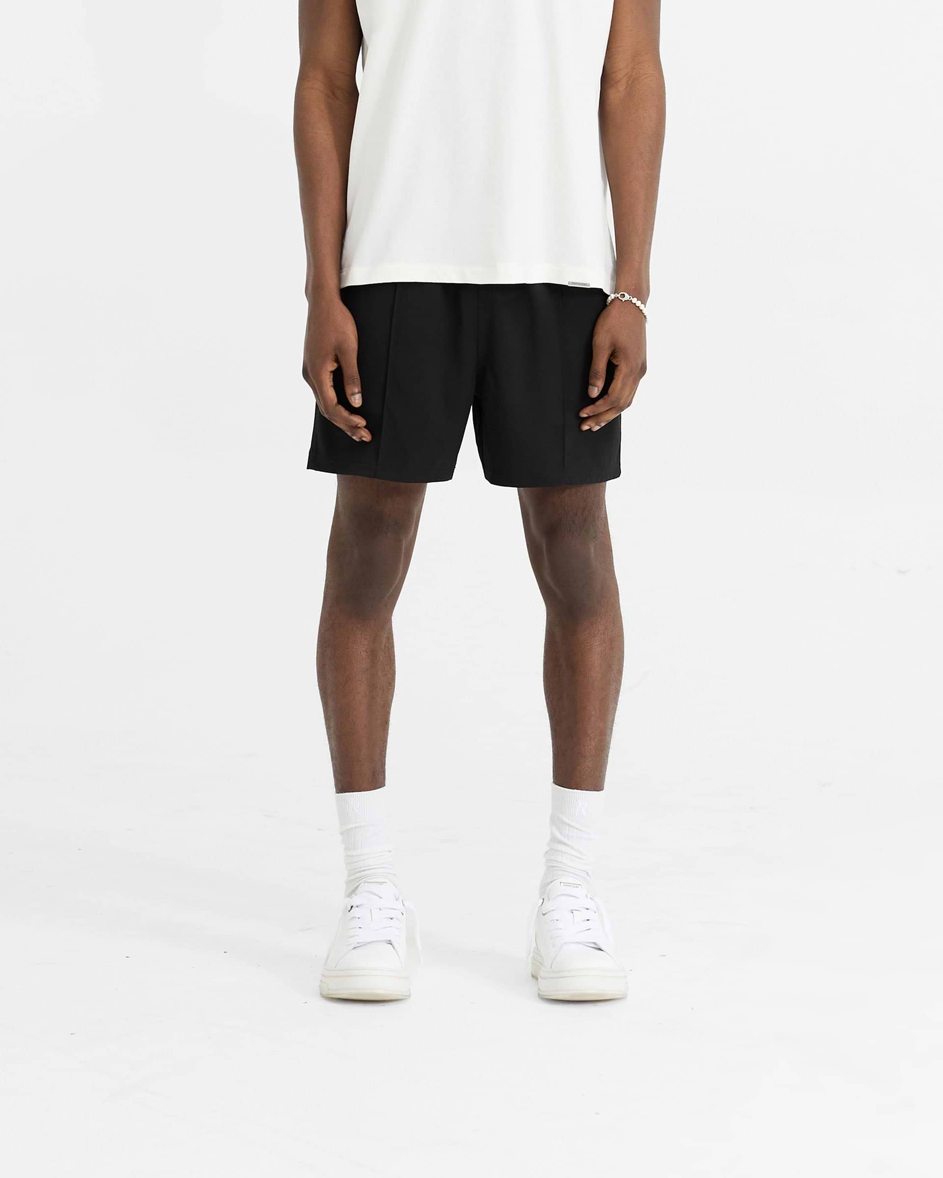 Initial Sweatshorts - Ice Grey Marl
