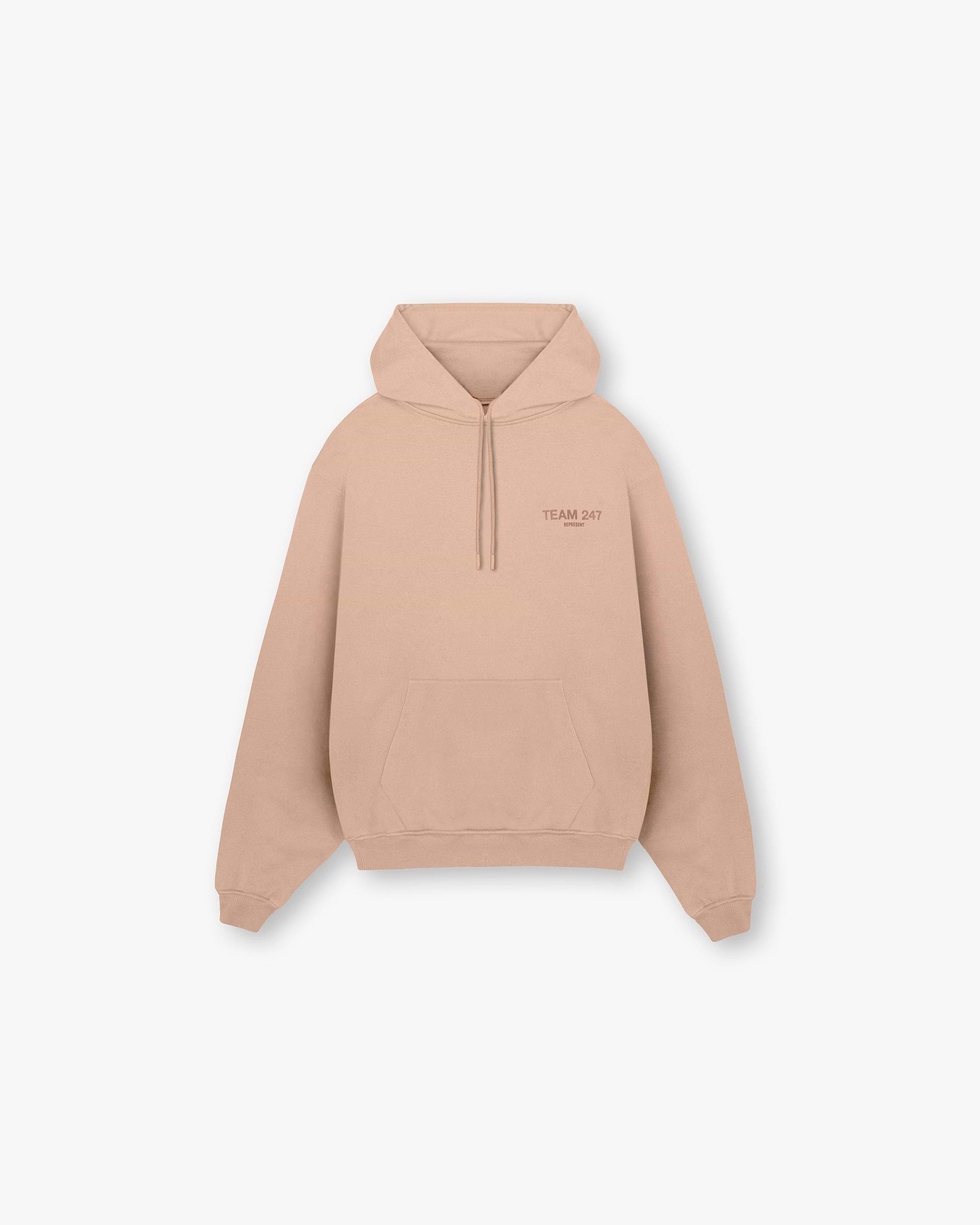 Team 247 Oversized Hoodie - Clay