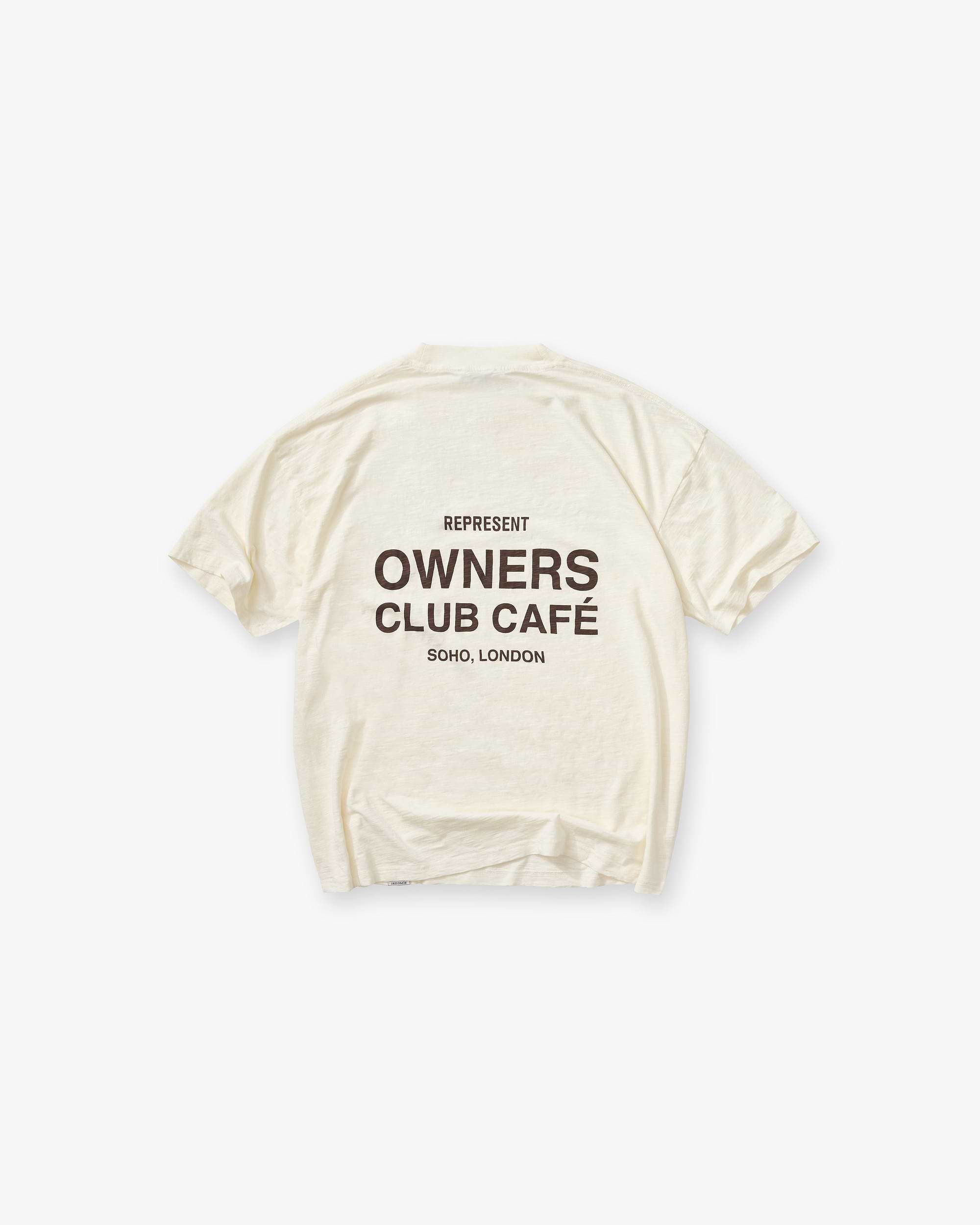 Owners Club Cafe T-Shirt - Antique White