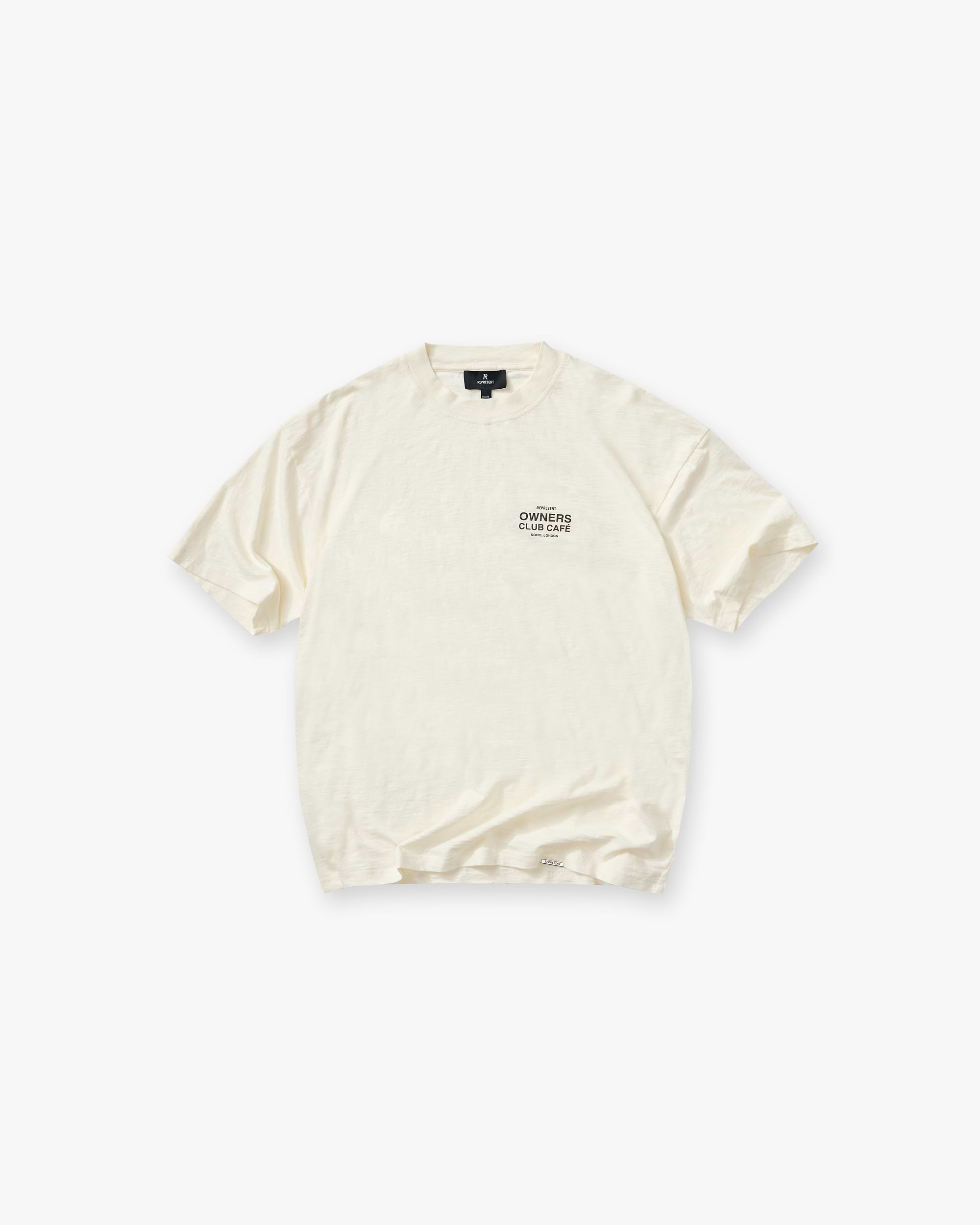 Owners Club Cafe T-Shirt - Antique White