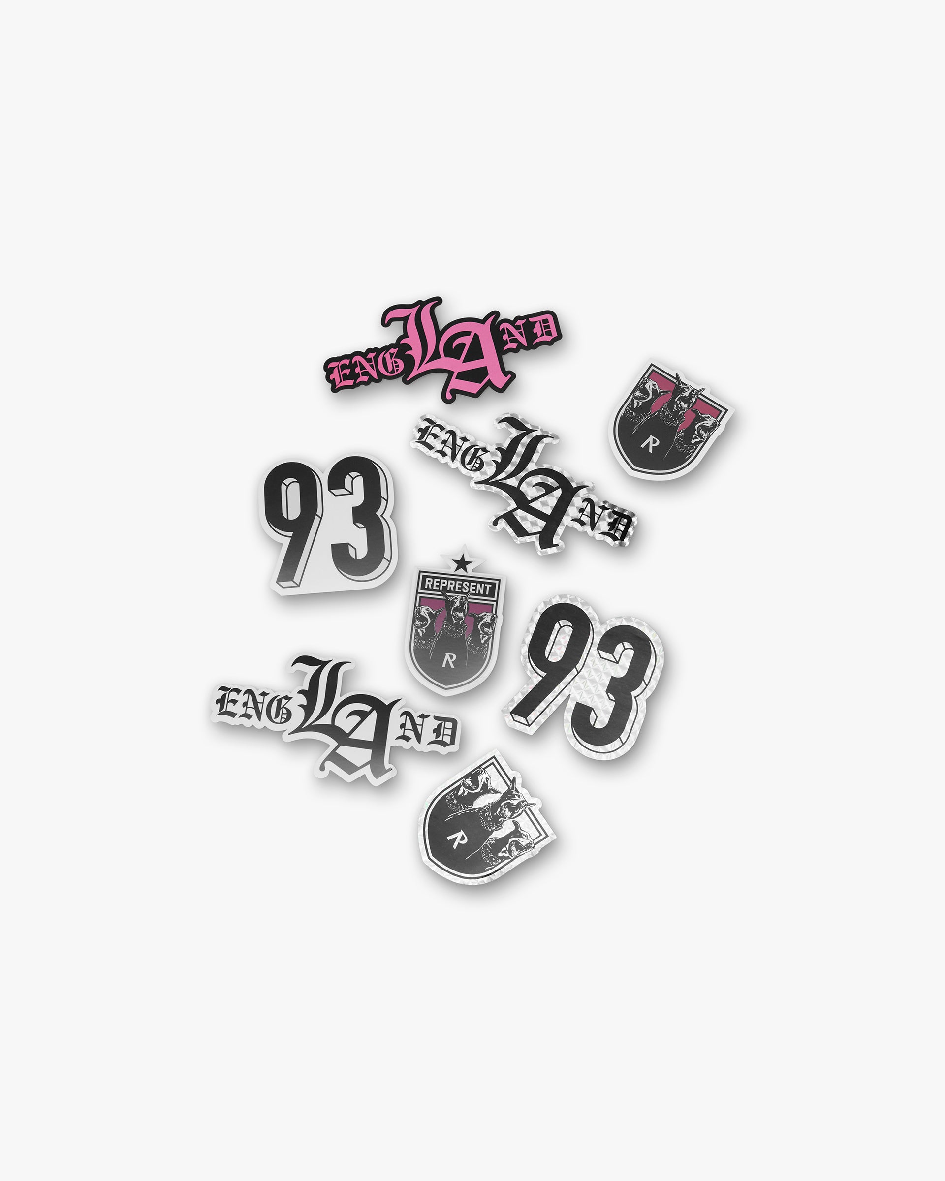 Represent England Stickers - Multi