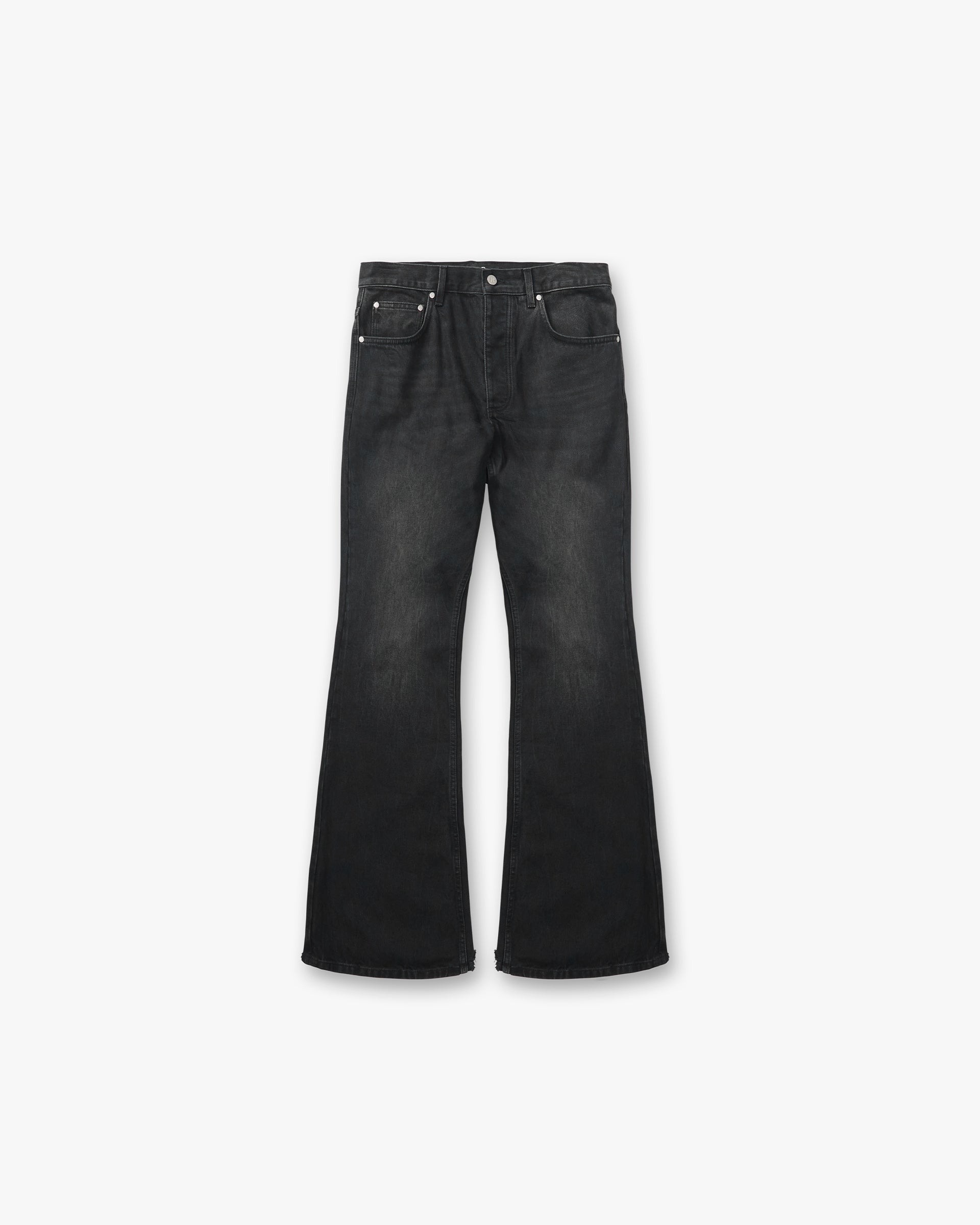 R6 Flare Denim - Black - Packshot