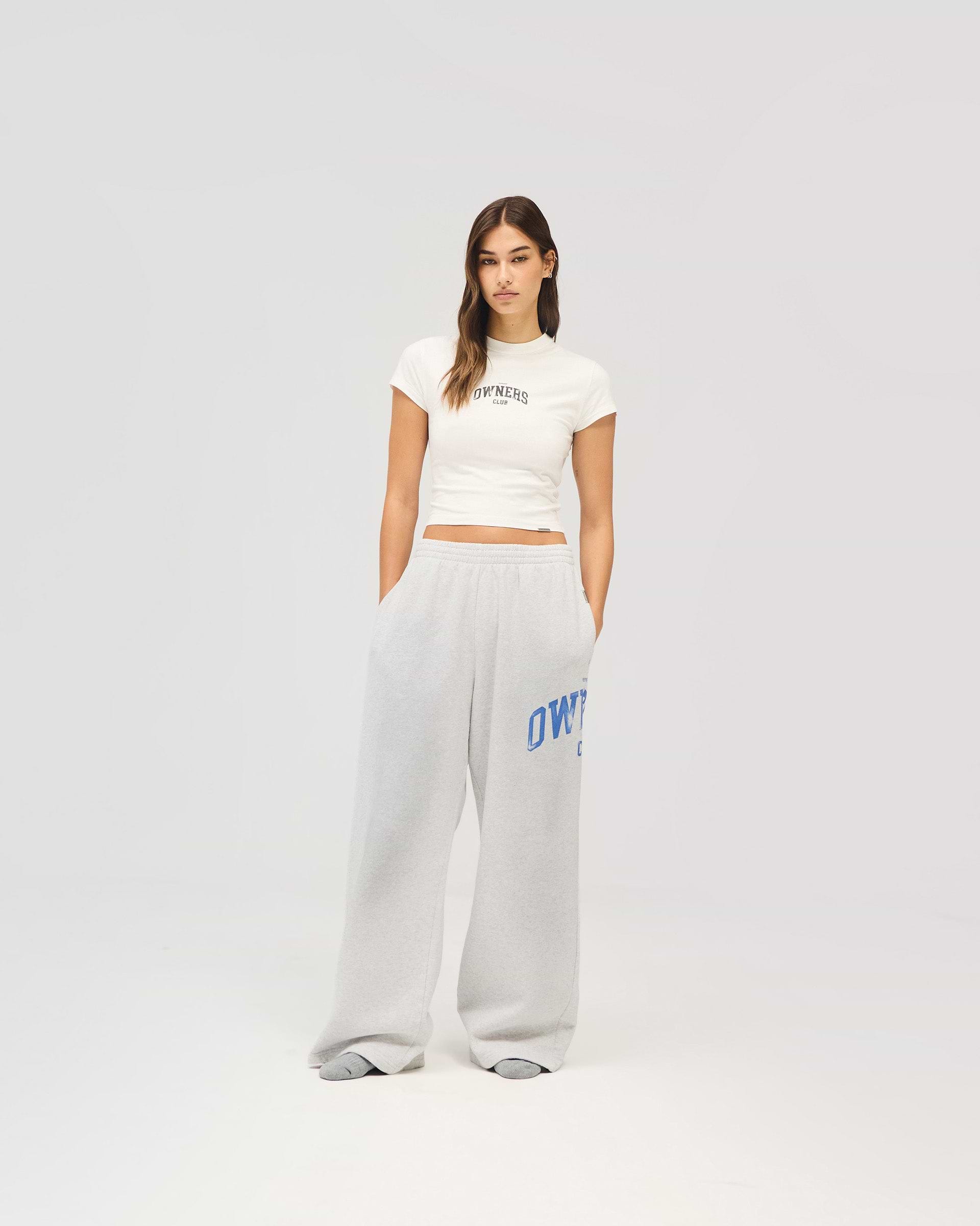 Represent Owners Club Sweatpant - Sprayed Ice Grey Marl