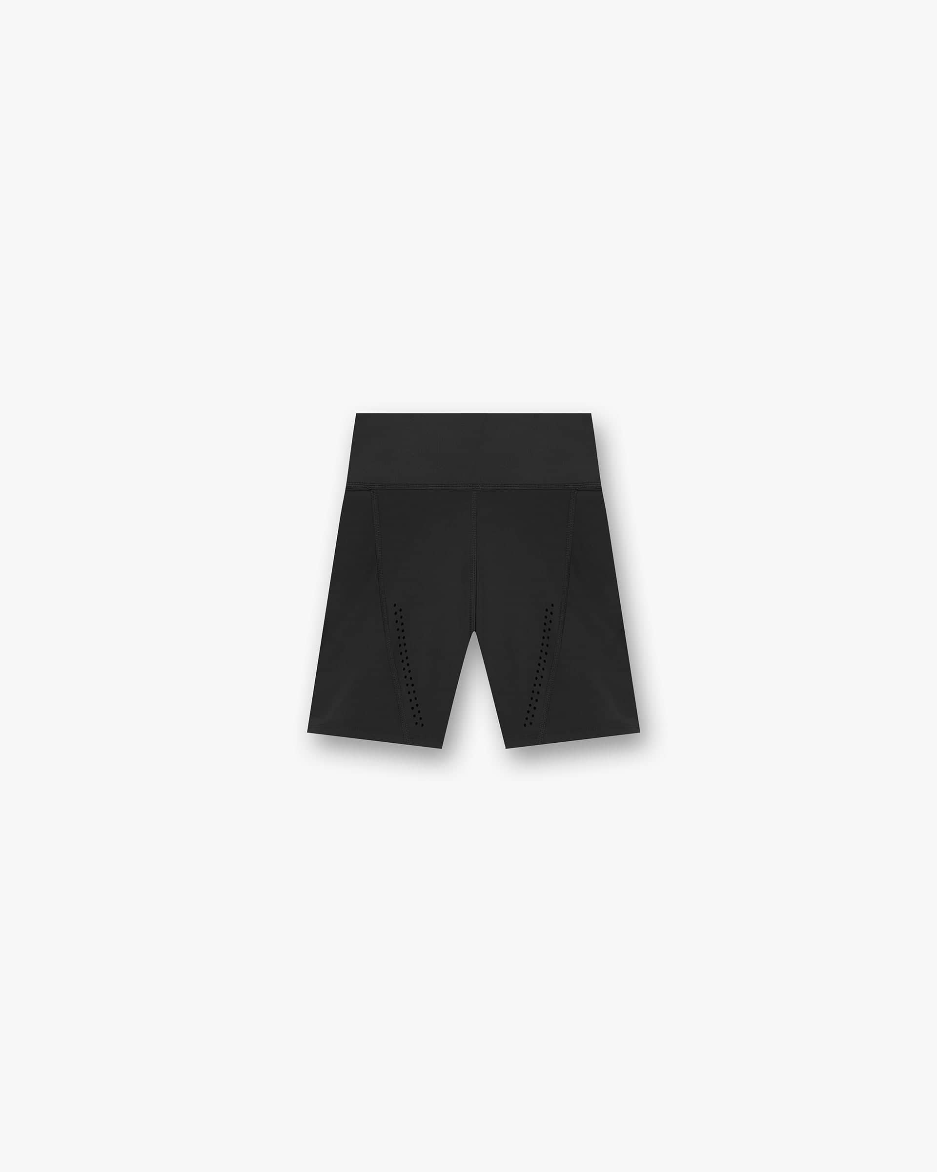 Front product image of womens black leggings on a plain white background | 247 X Puma Women's Shapeluxe Legging Short in Black | Legging shorts | 247 Shorts | Represent Clo