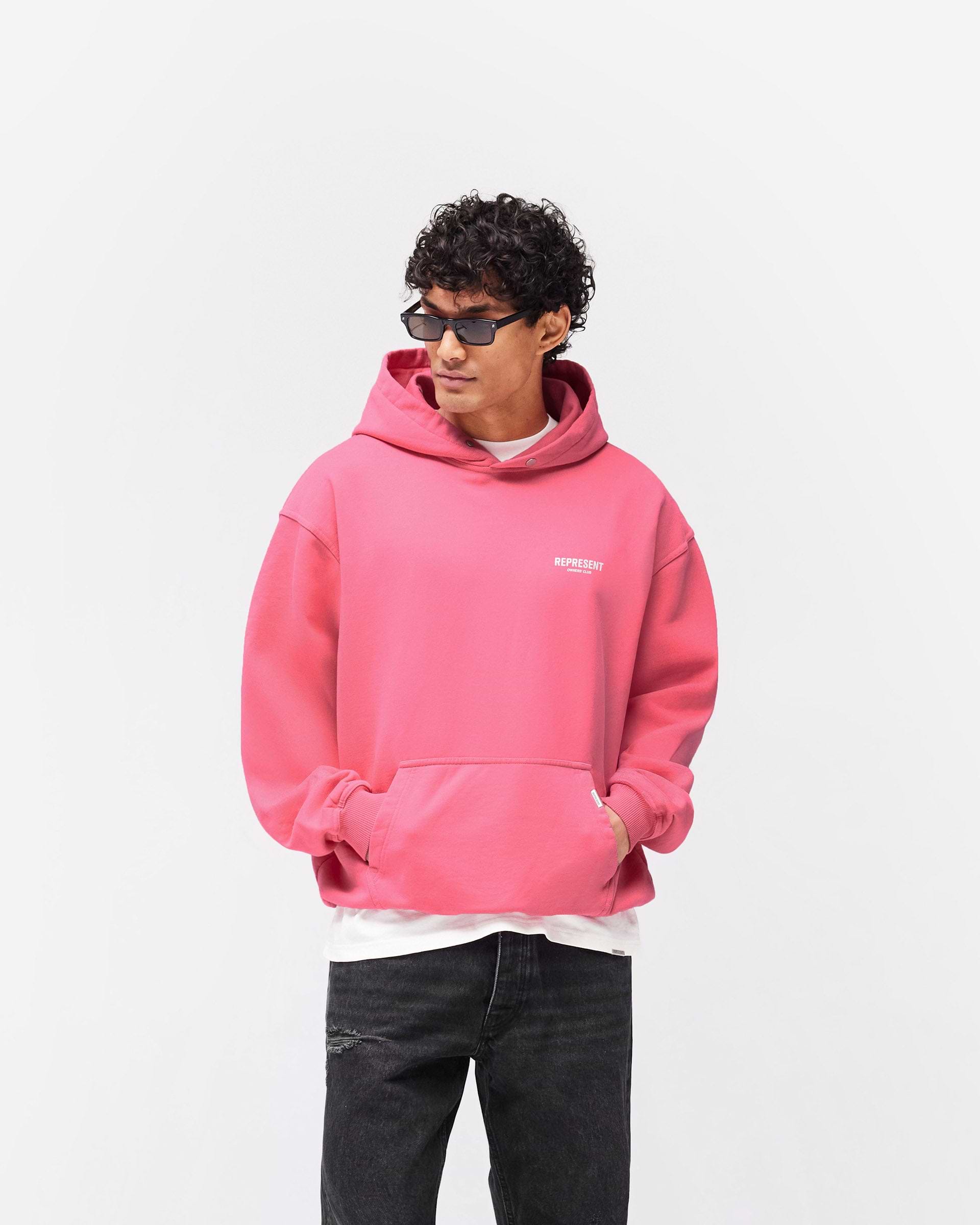 Represent Owners Club Hoodie - Bubblegum Pink