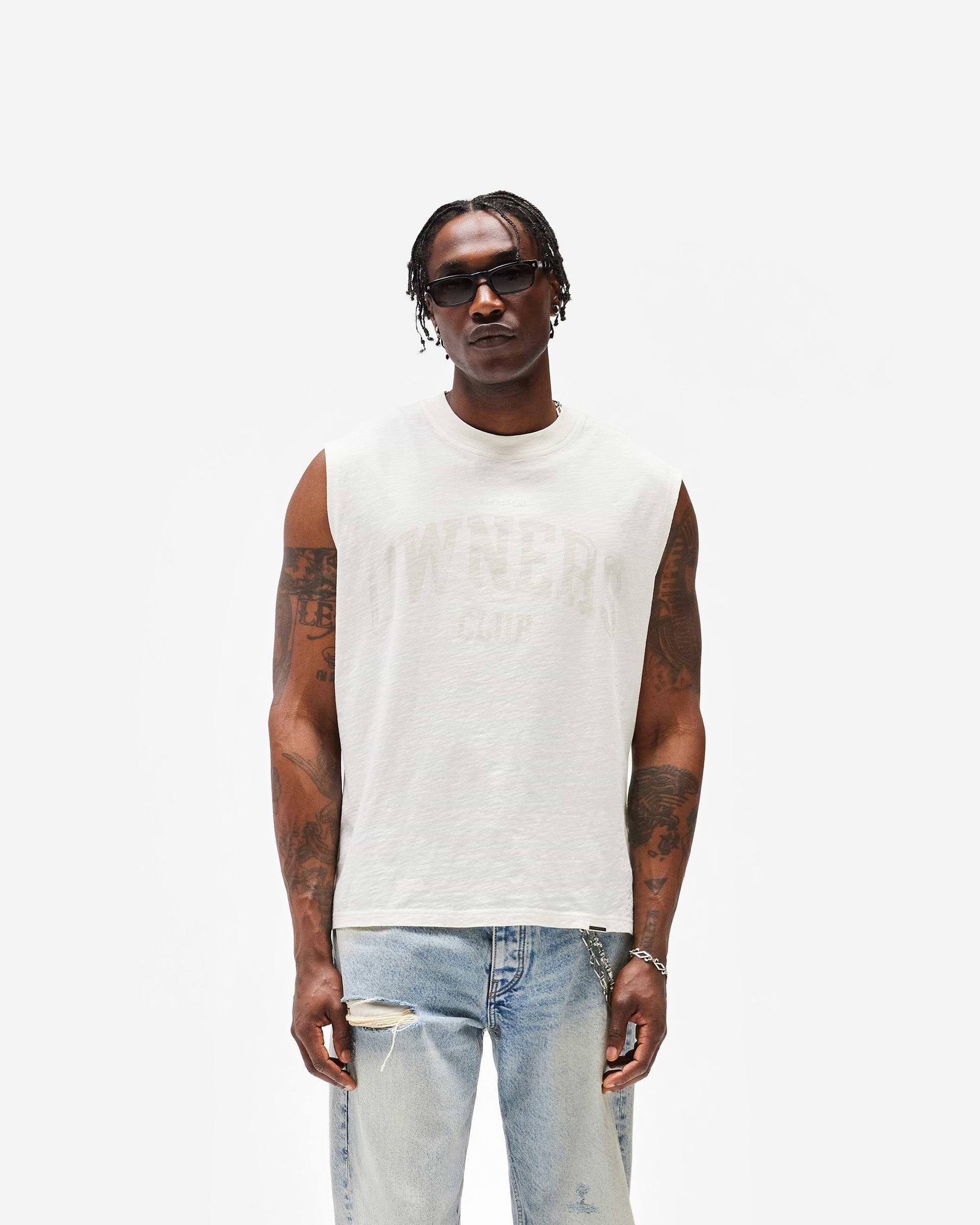 Represent Owners Club Tank - Chalk