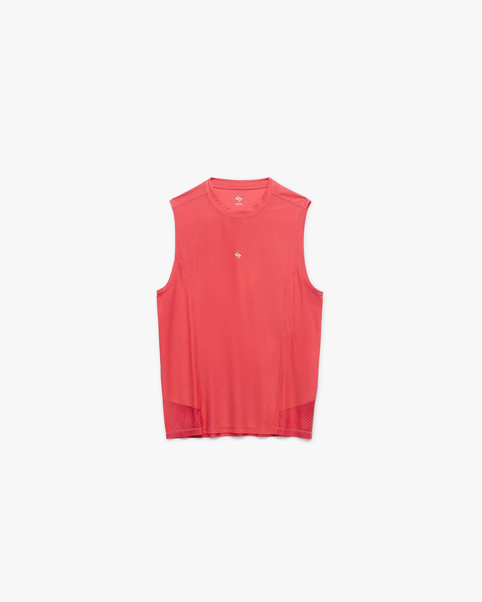 247 Hybrid Tank - Red Fade Out