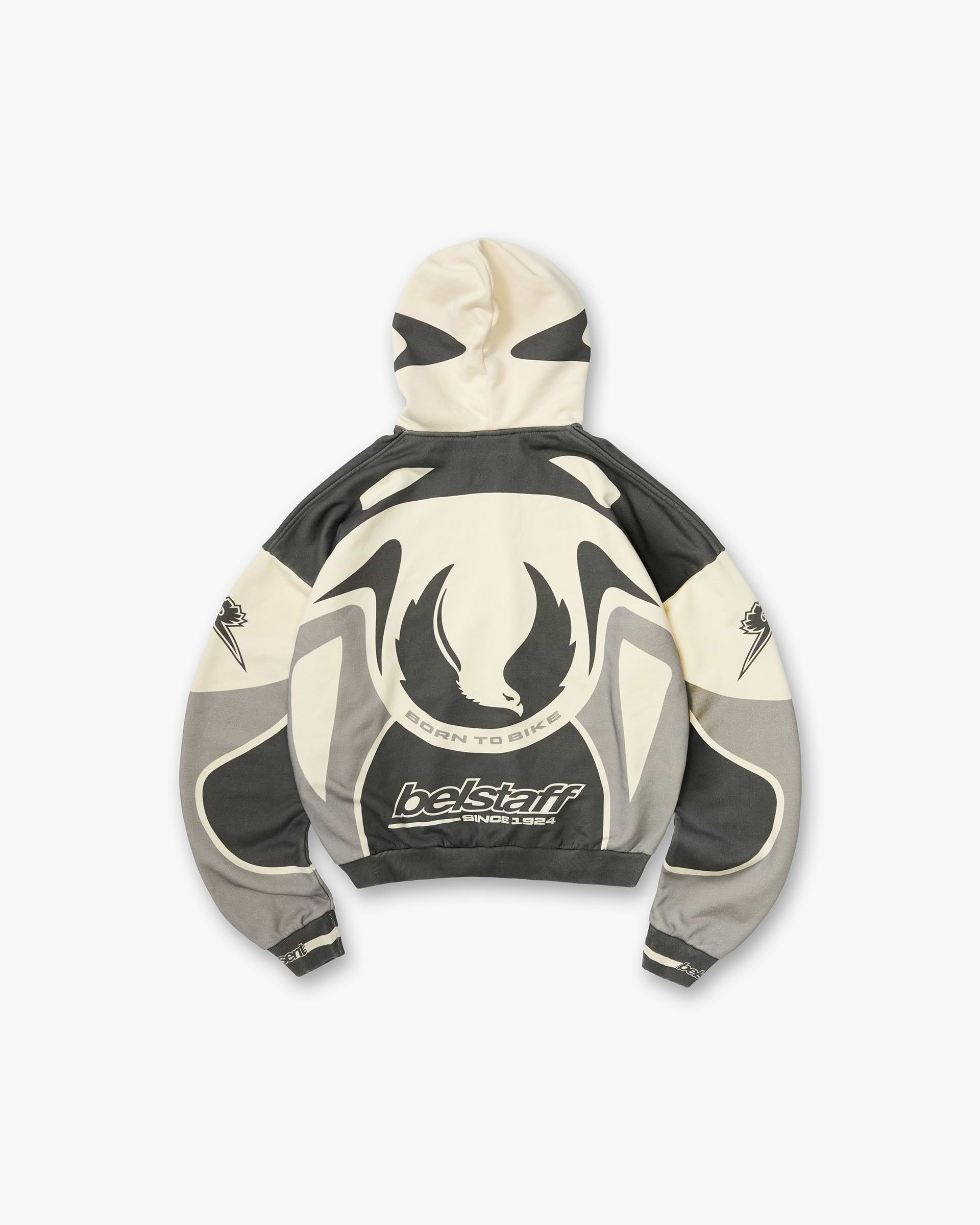 Represent X Belstaff Racing Hoodie - Dark Grey