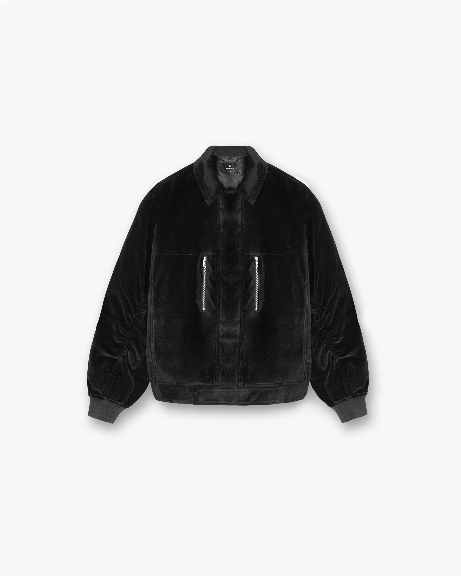 Bordeaux Brushed Jacket - Black