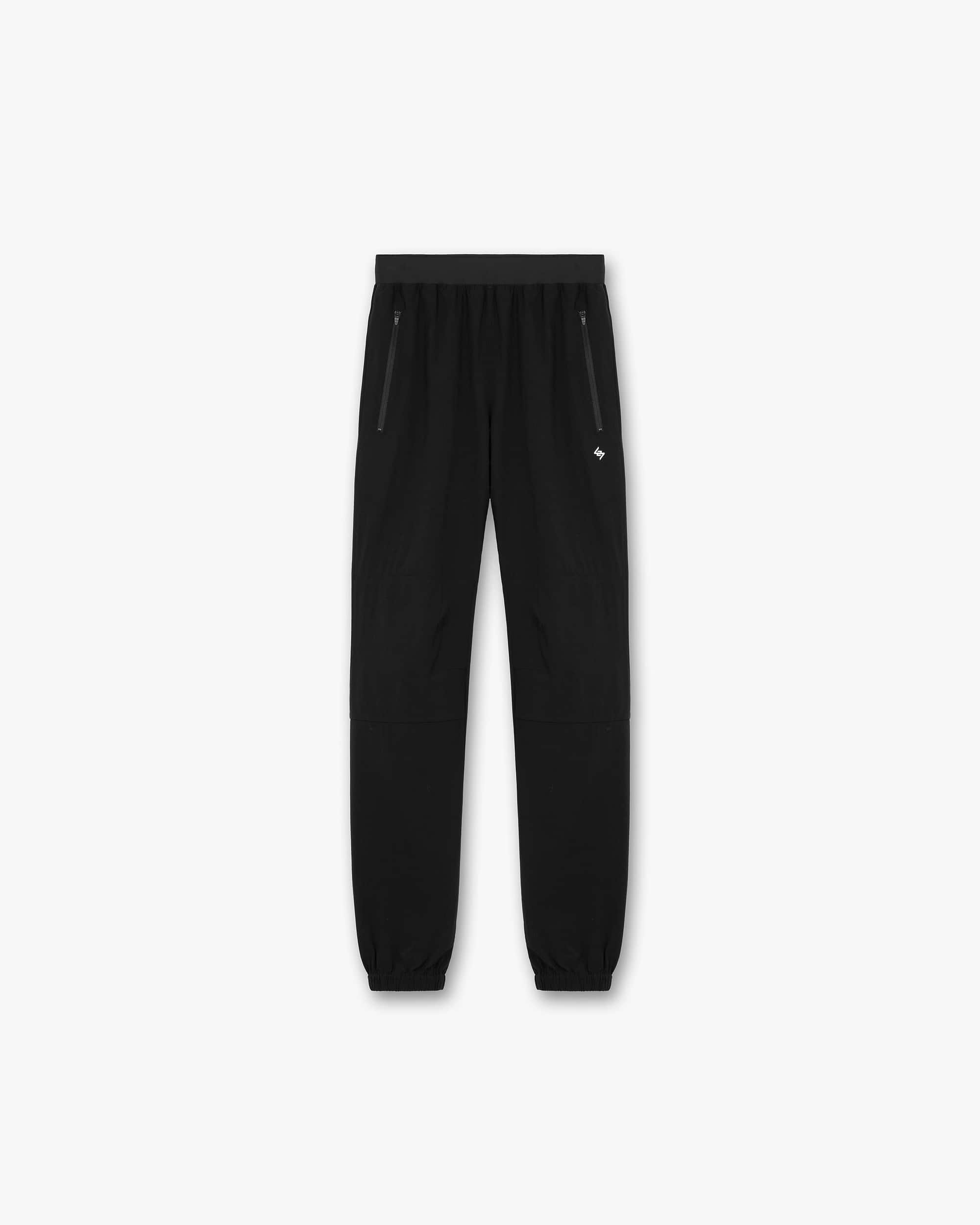 Front product image of mens black pants on a plain white background | Team 247 Training Pant in Black | Training pants with comfortable fit | 247 Pants | Represent Clo