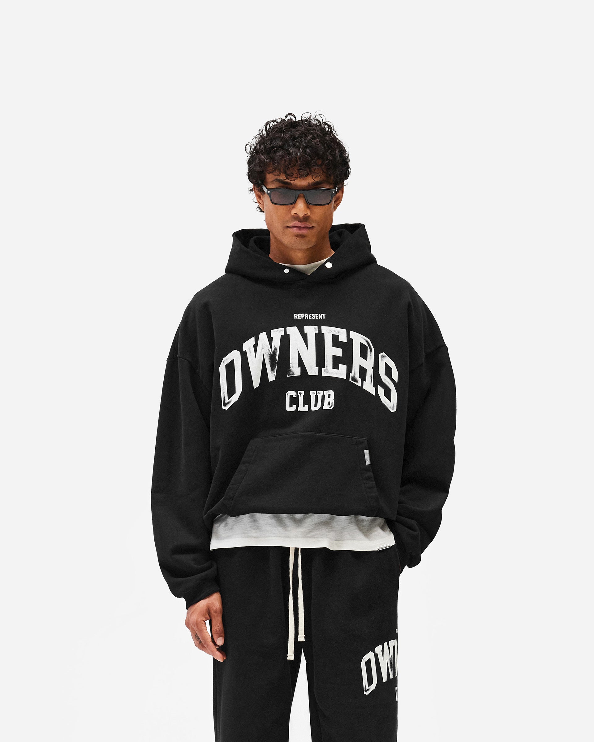 Represent Owners Club Hoodie - Jet Black