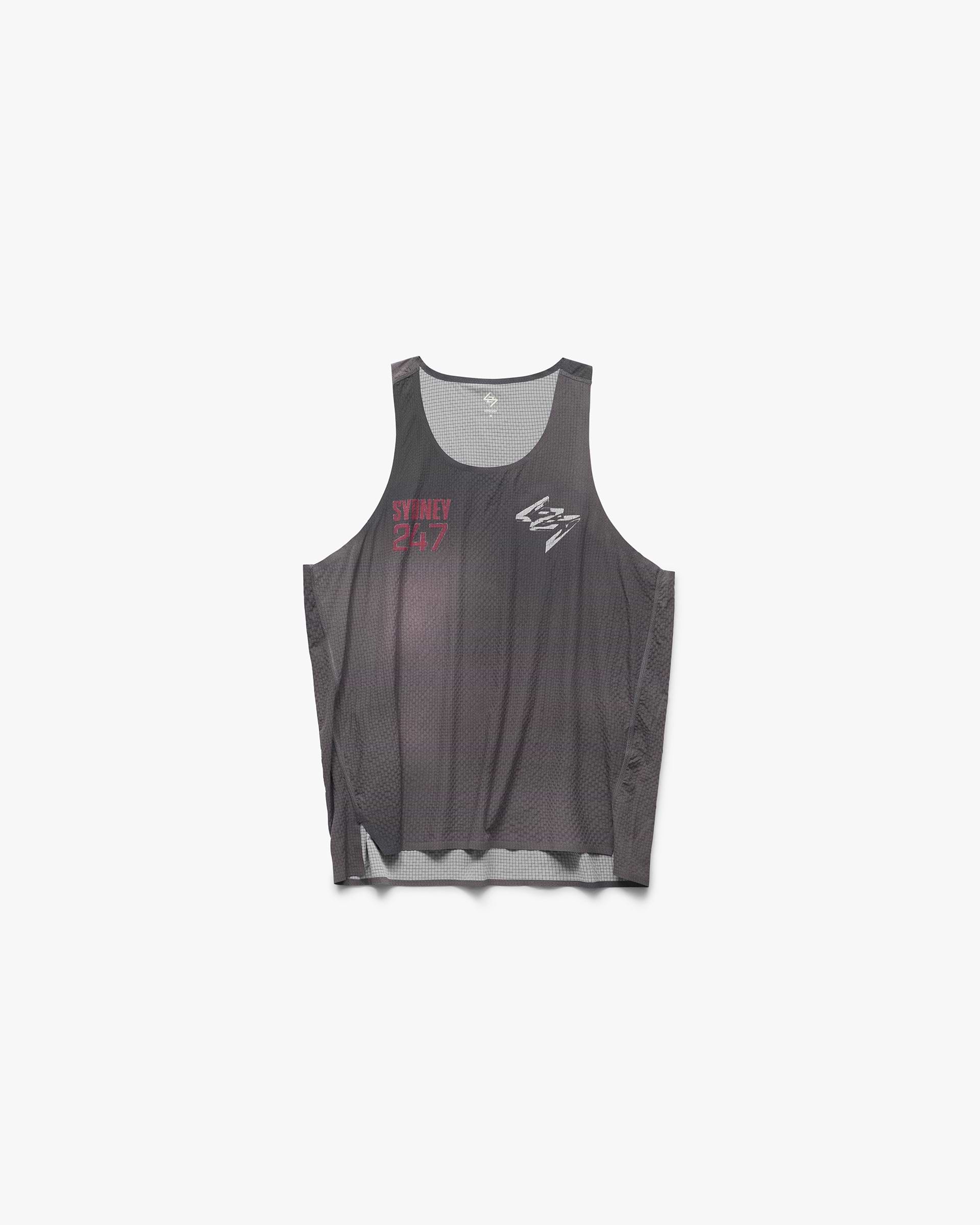 247 Sydney Singlet - Washed Grey
