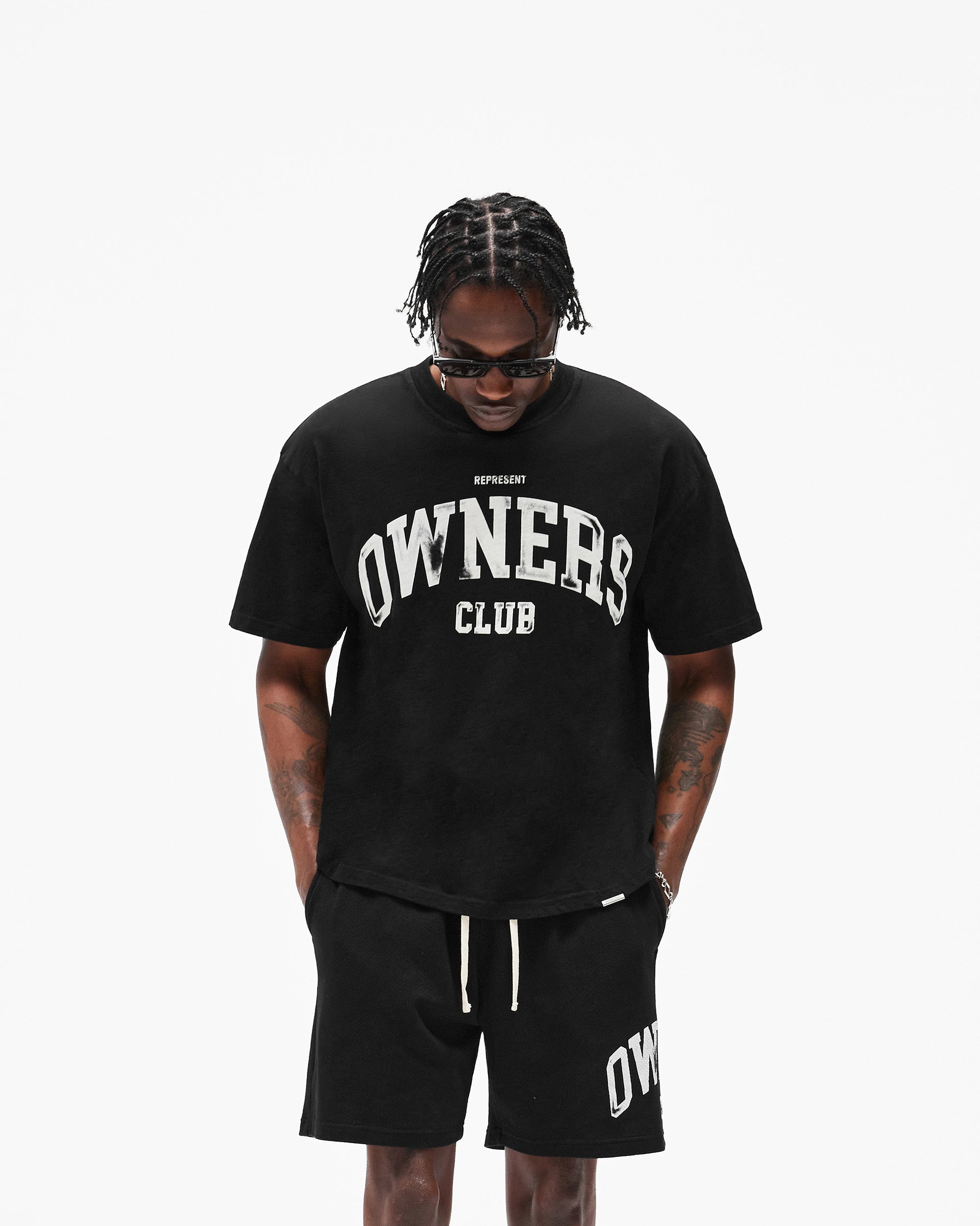 Represent Owners Club T-Shirt - Jet Black