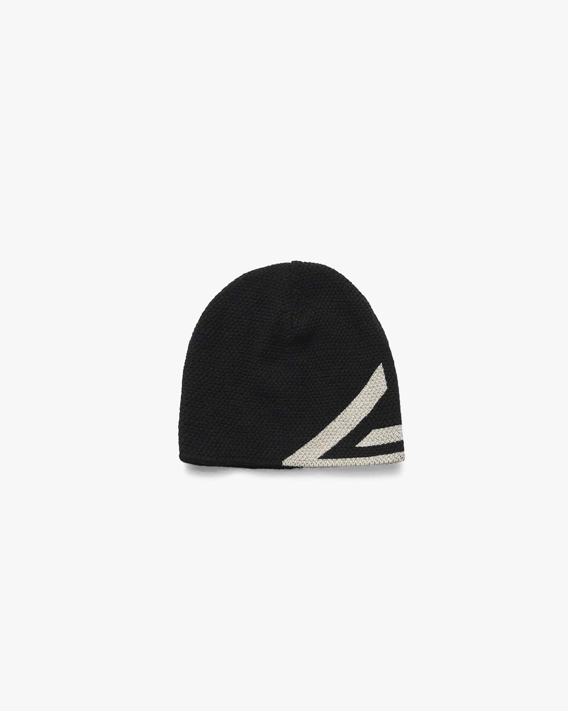 247 Waffle Beanie - Jet Black