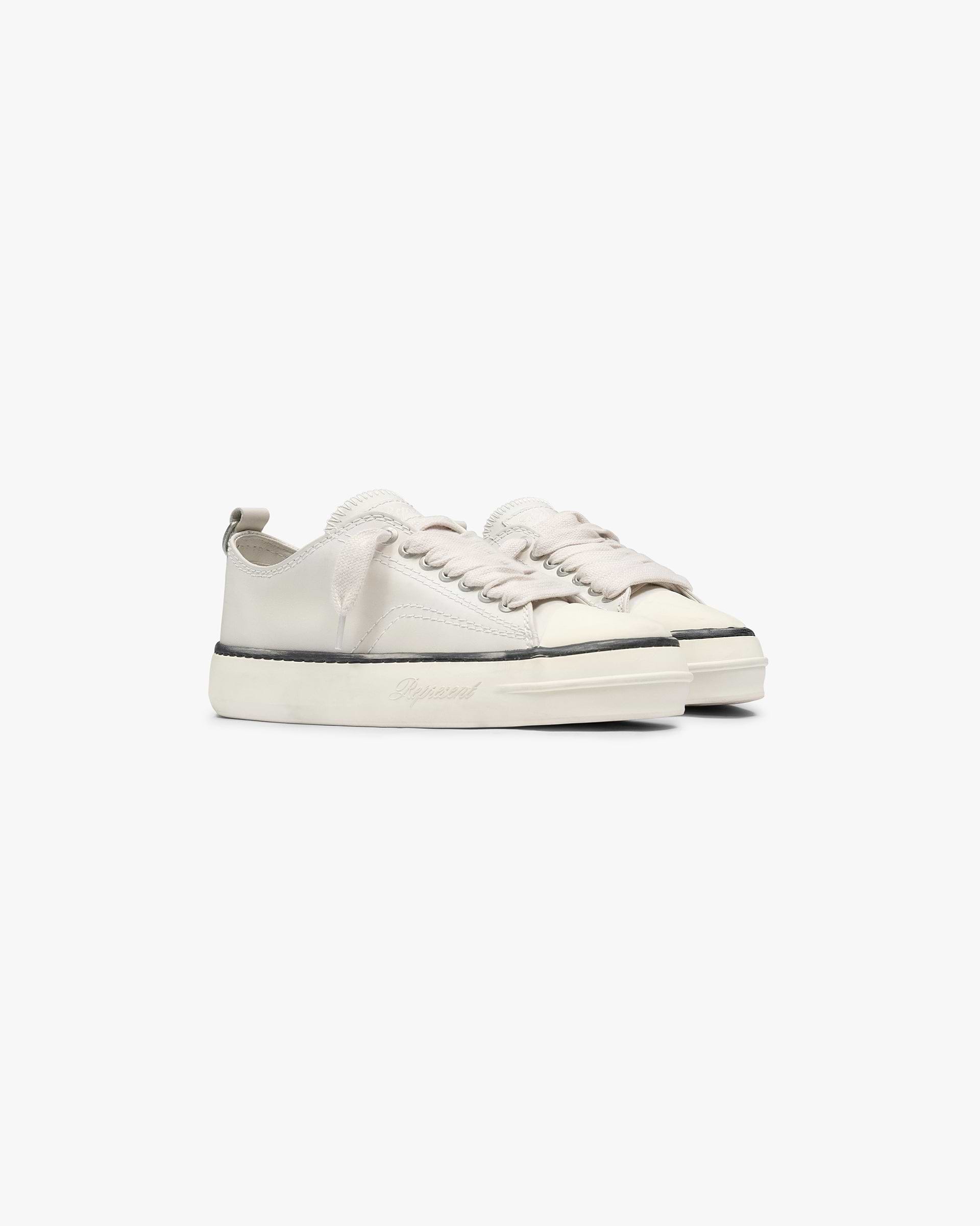 Rep-Cap Leather - Flat White