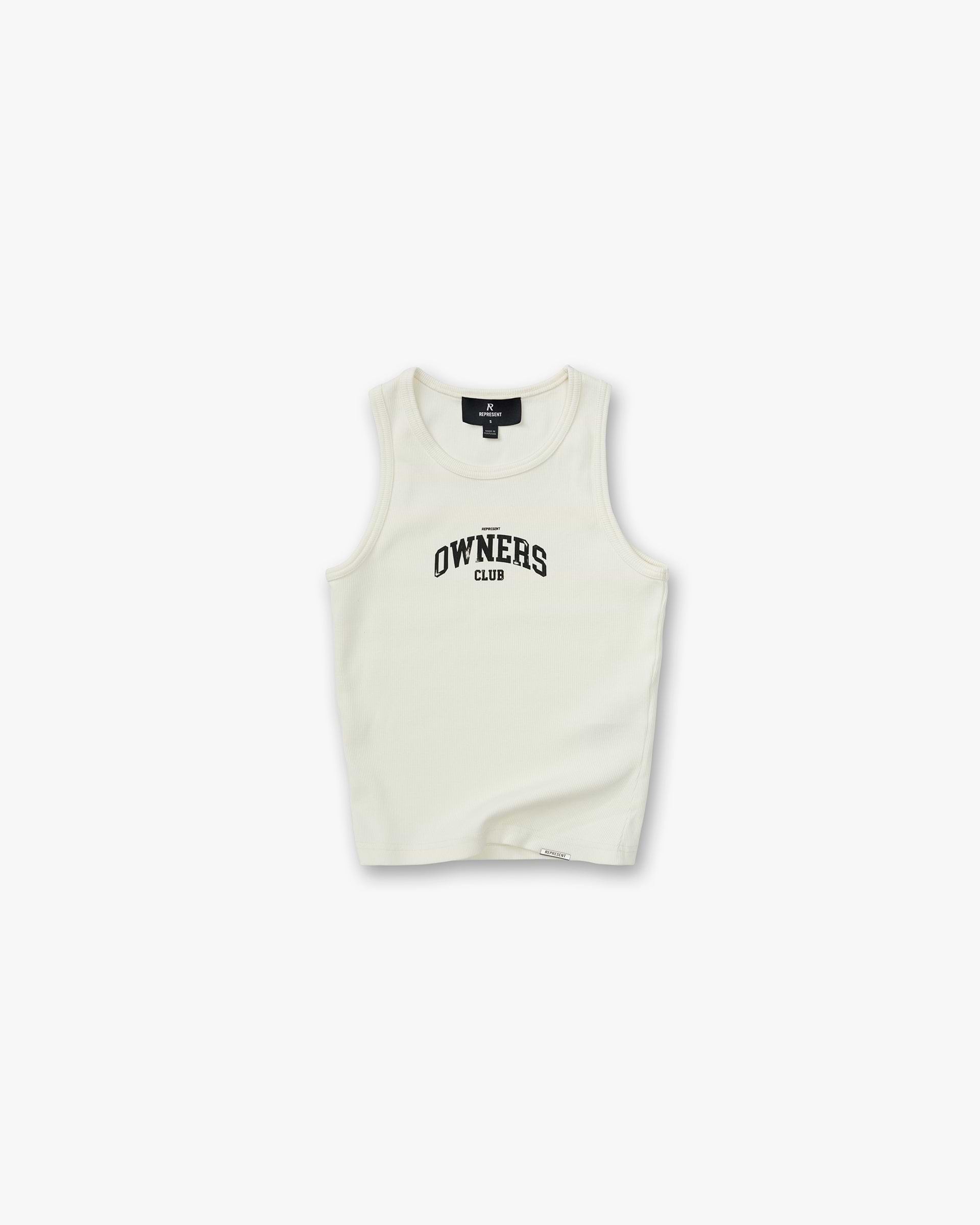 Represent Owners Club Rib Vest - Chalk