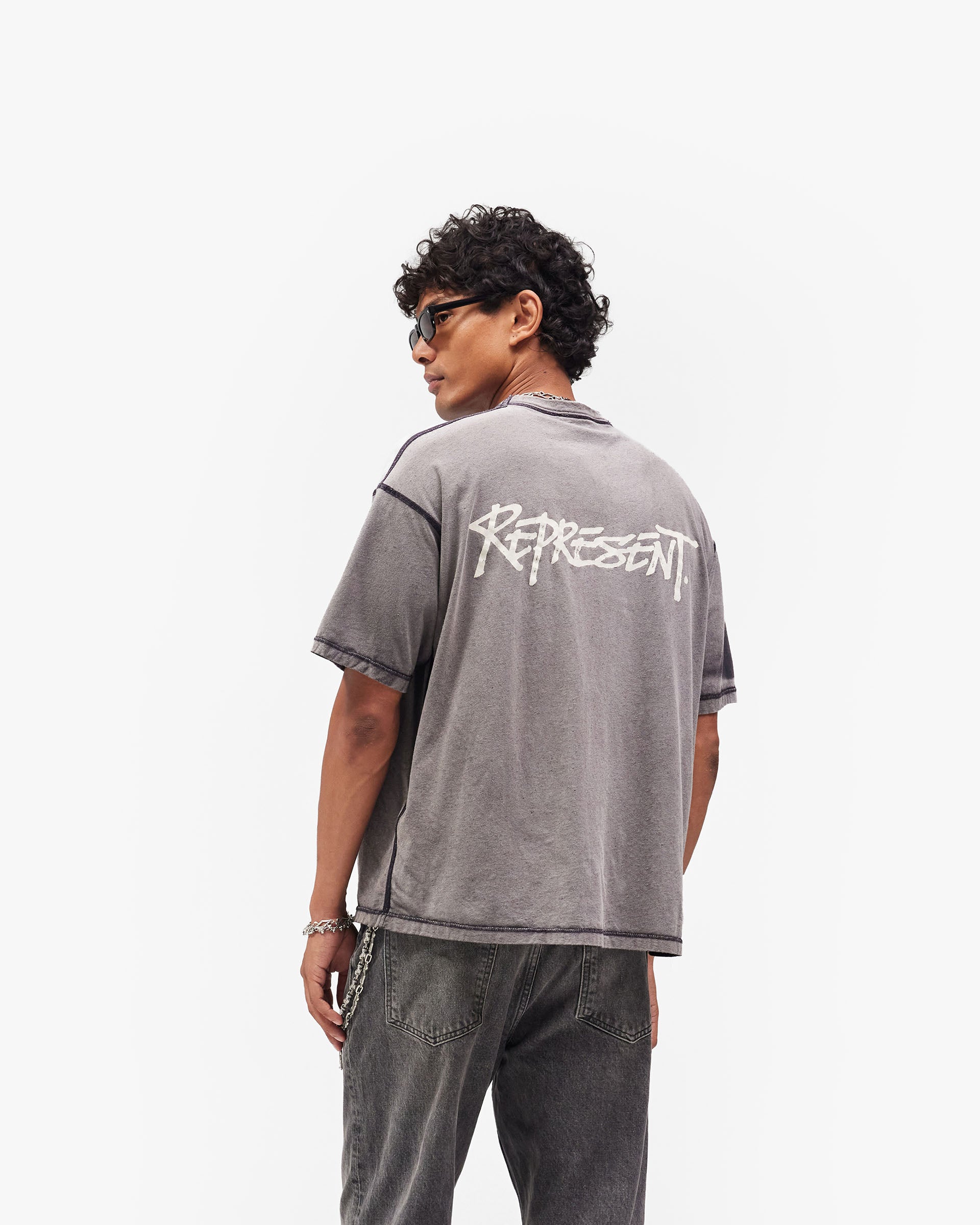 Marker Logo T-Shirt - Sunfade