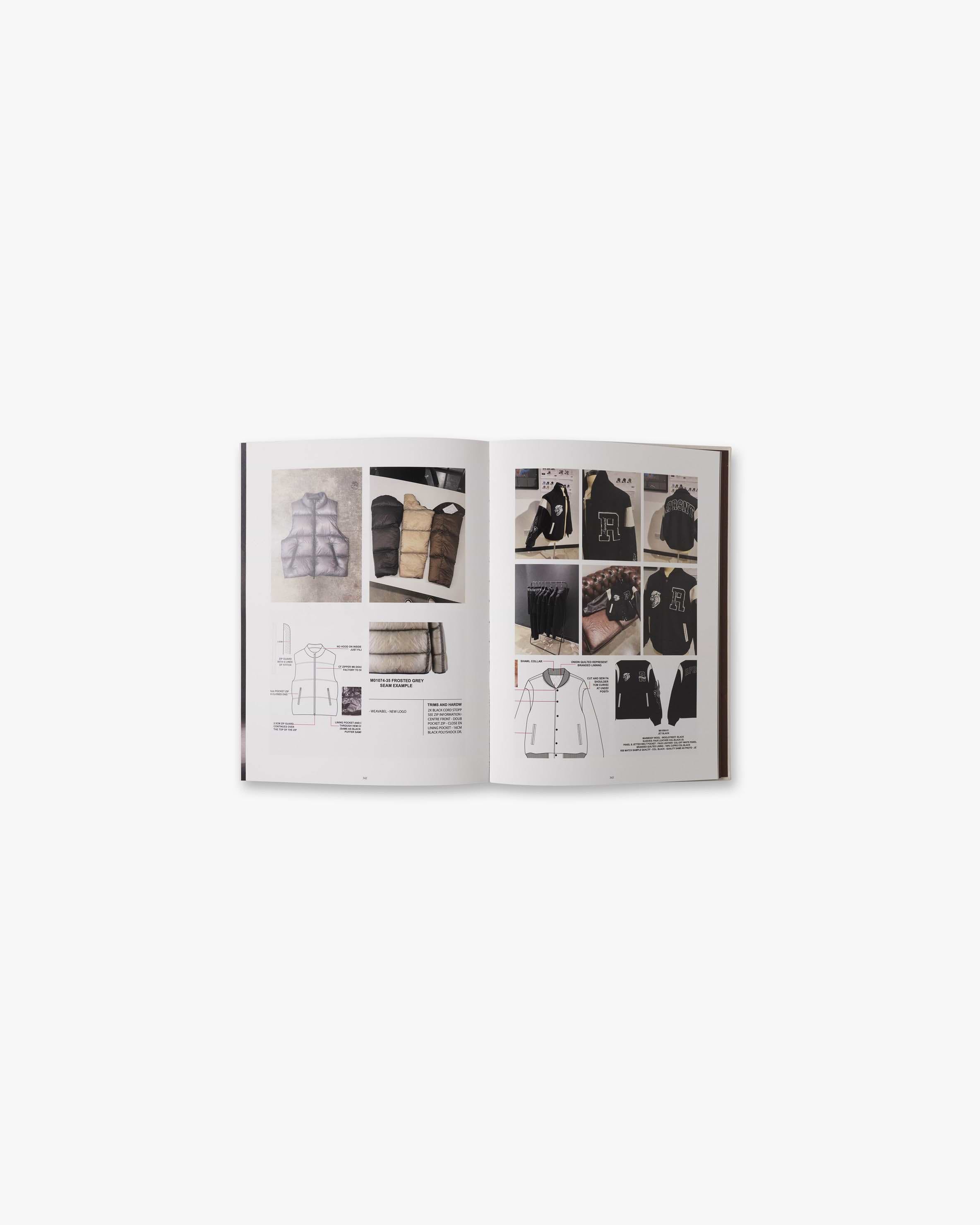 Back product image of a book on a plain white background | A Decade Of Dedication Book - Extended Edition | 360-page anniversary book | SS22 Accessories | Represent Clo