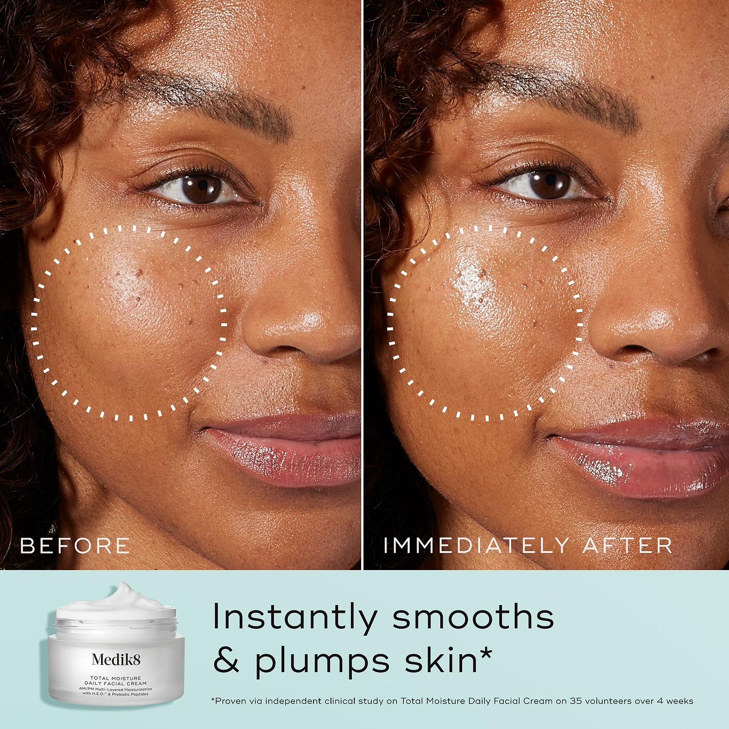 Crème quotidienne pour le visage Hydratation Totale