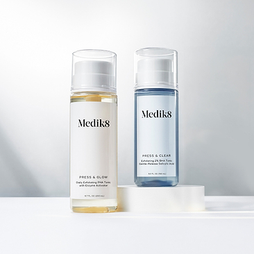 Exfoliants et toniques