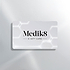 Medik8 e-gift card on a light gray background