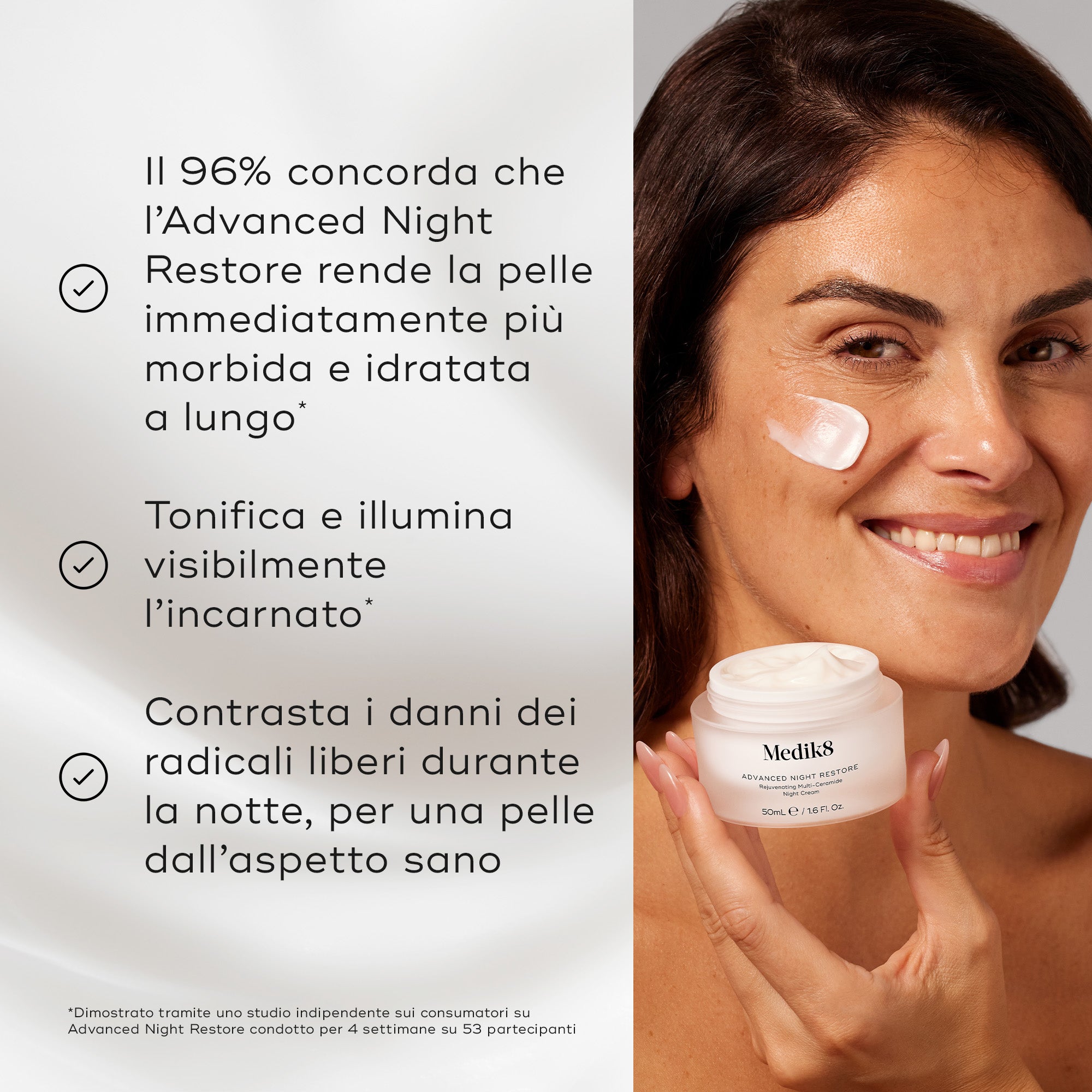 Advanced Night Restore™ | An antioxidant night cream – Medik8-IT