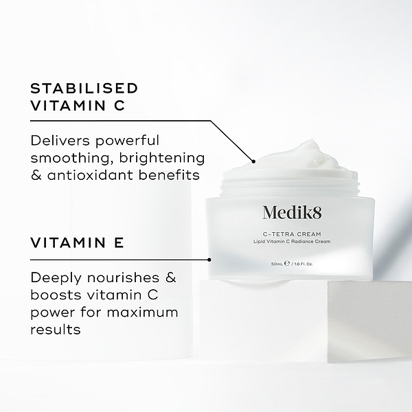 medik8 ctetra lipid vitamin c C-Tetra® Face Cream – Glutathione Flexible Liposome